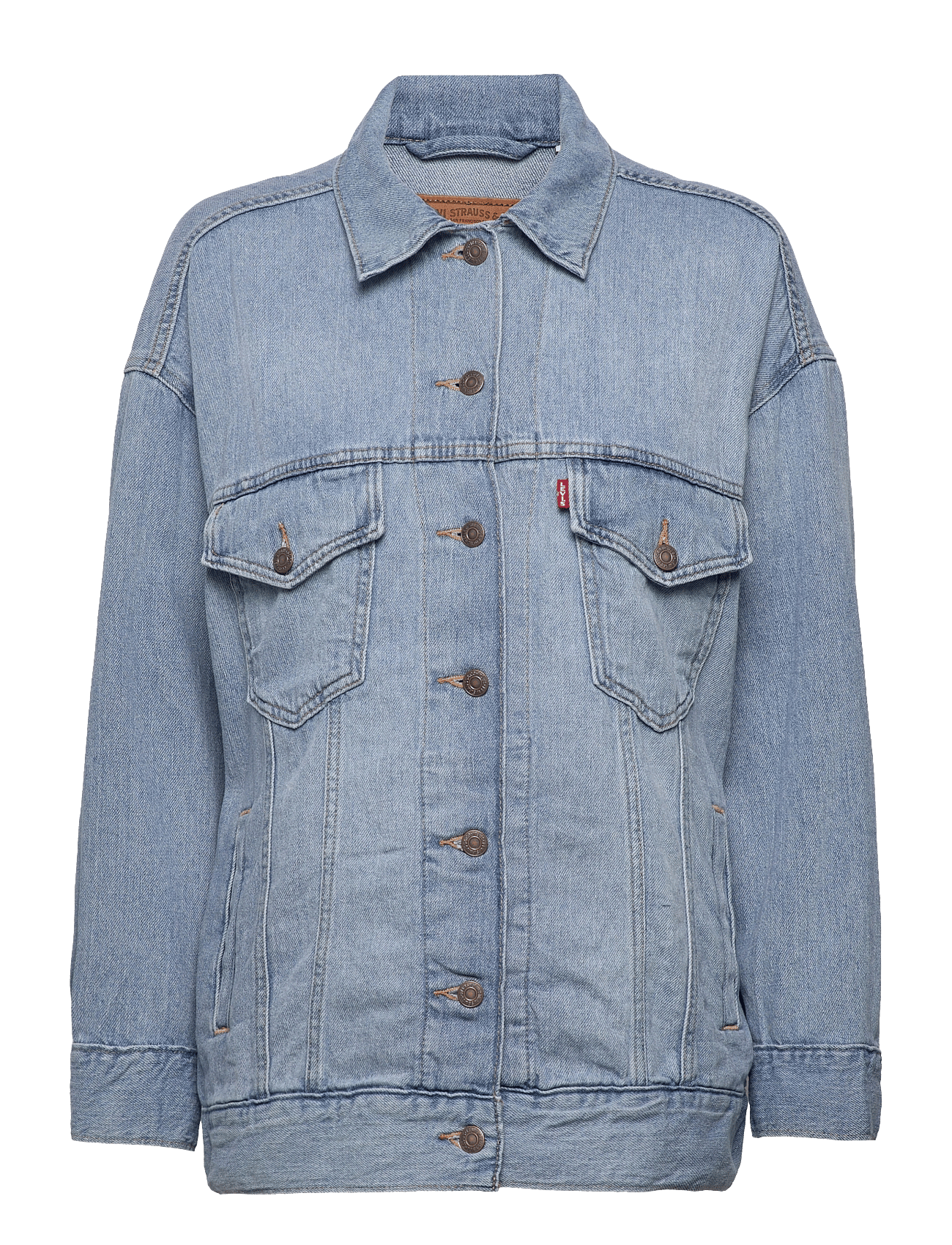 PAJAMA TRUCKER LETS STAY IN TR - LIGHT INDIGO - WORN IN
