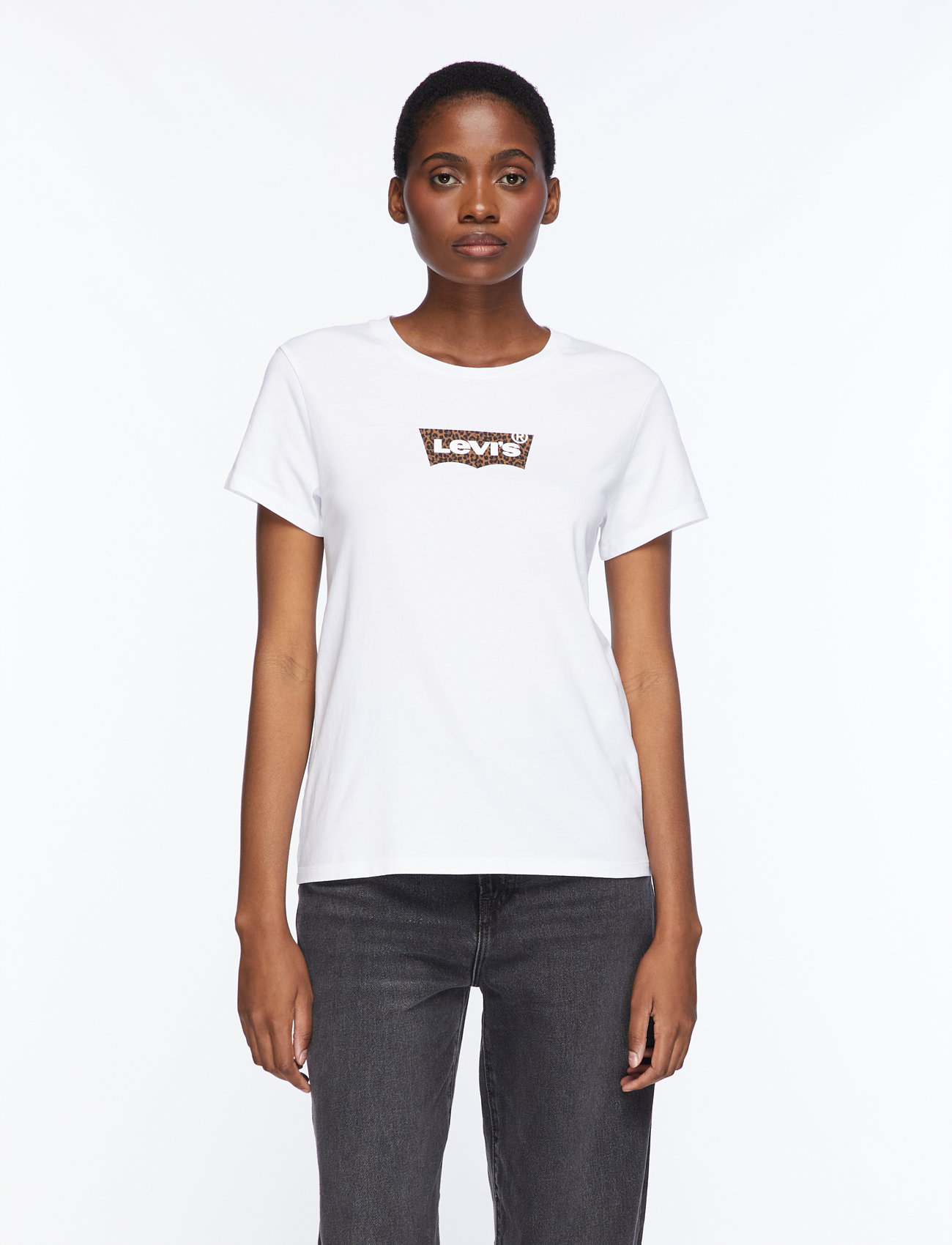 Levi's® - LSE THE PERFECT TEE LSE_BATWIN - t-shirts - whites - 0