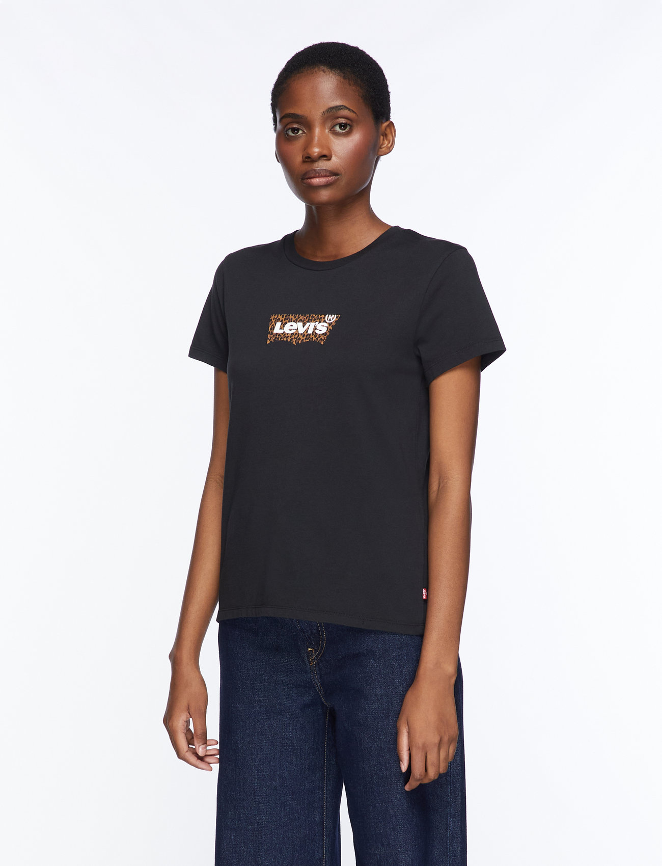 Levi's® - LSE THE PERFECT TEE LSE_BATWIN - t-shirts - blacks - 0