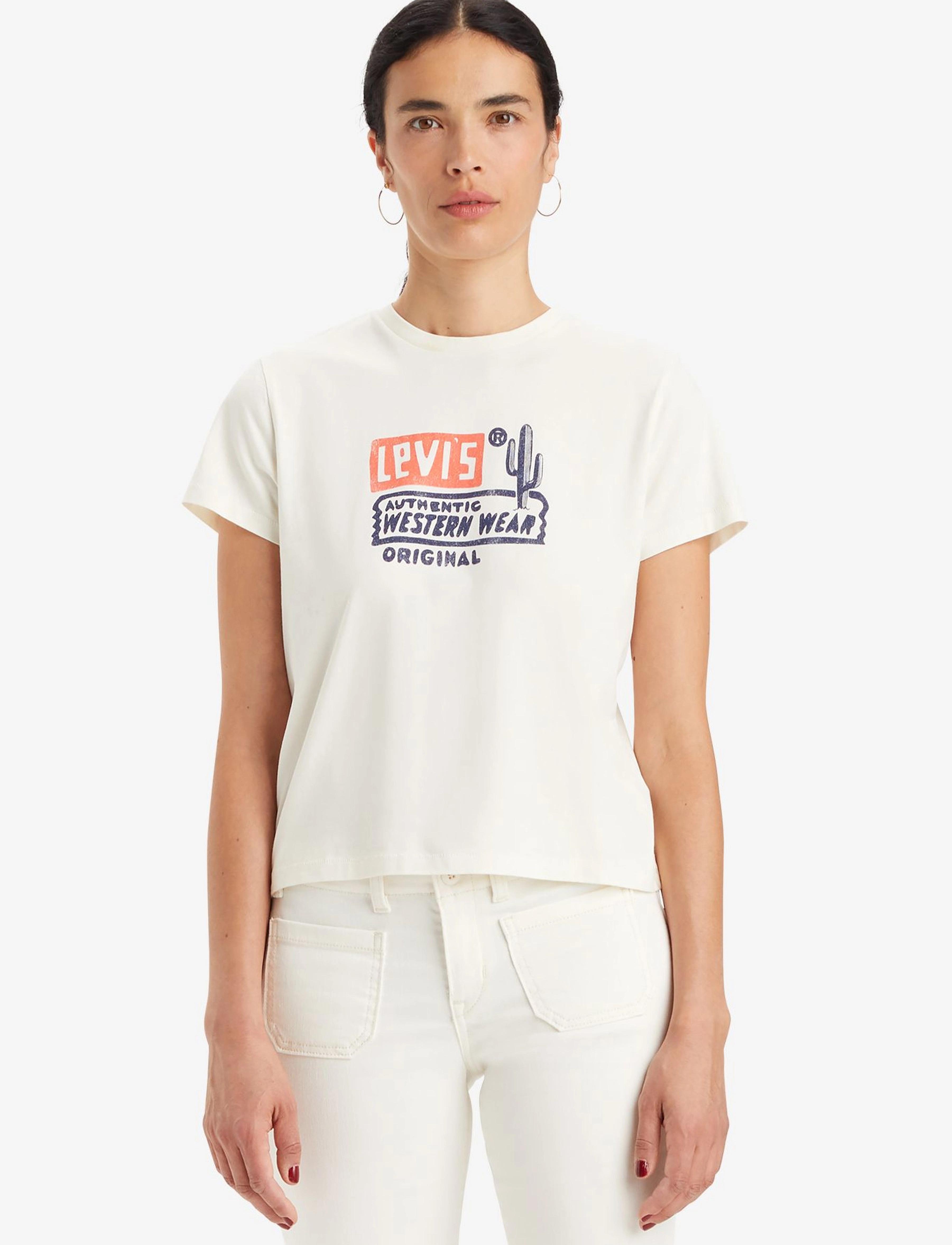 Levi's® - GRAPHIC CLASSIC TEE AUTHENTIC - whites - 3