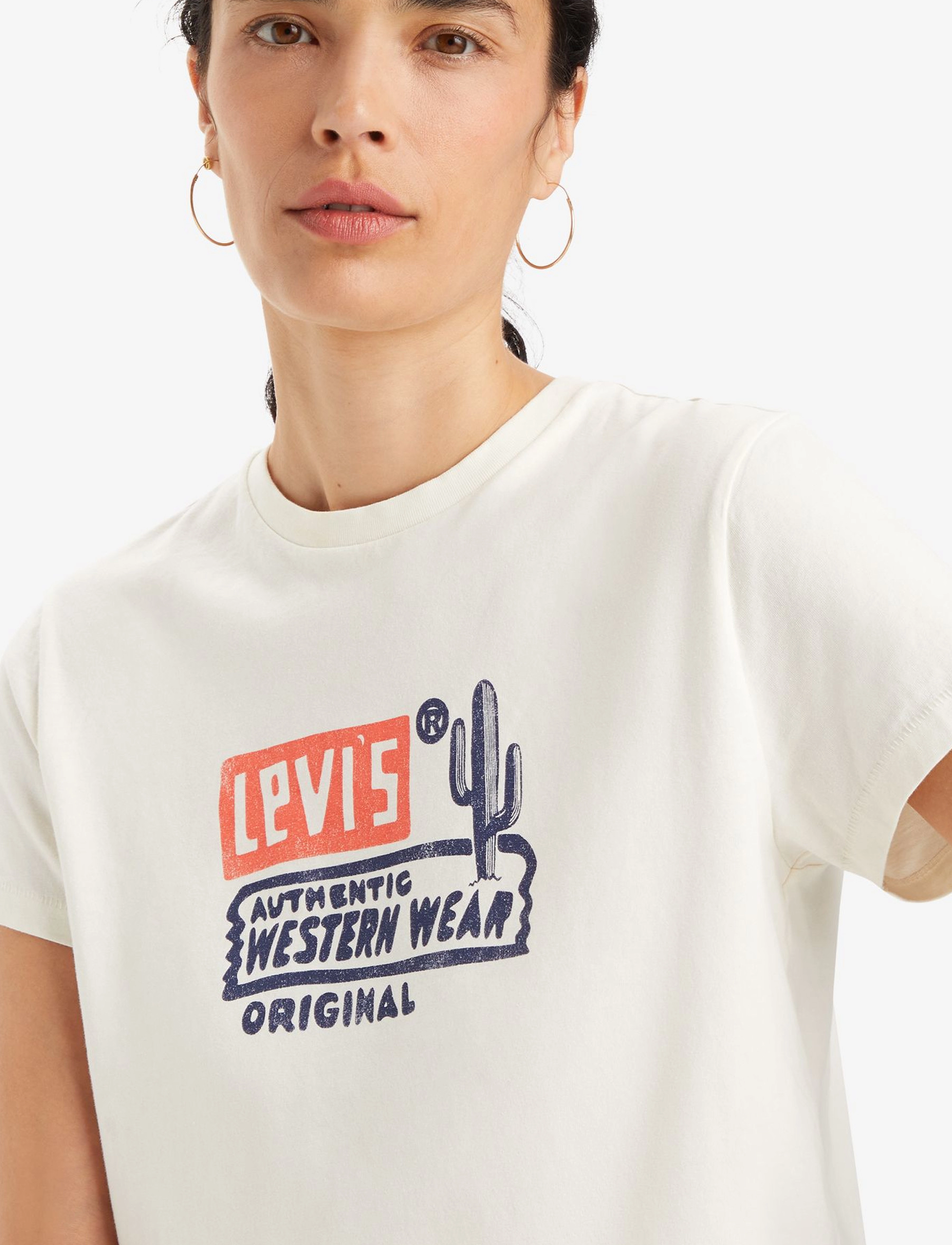 Levi's® - GRAPHIC CLASSIC TEE AUTHENTIC - whites - 5