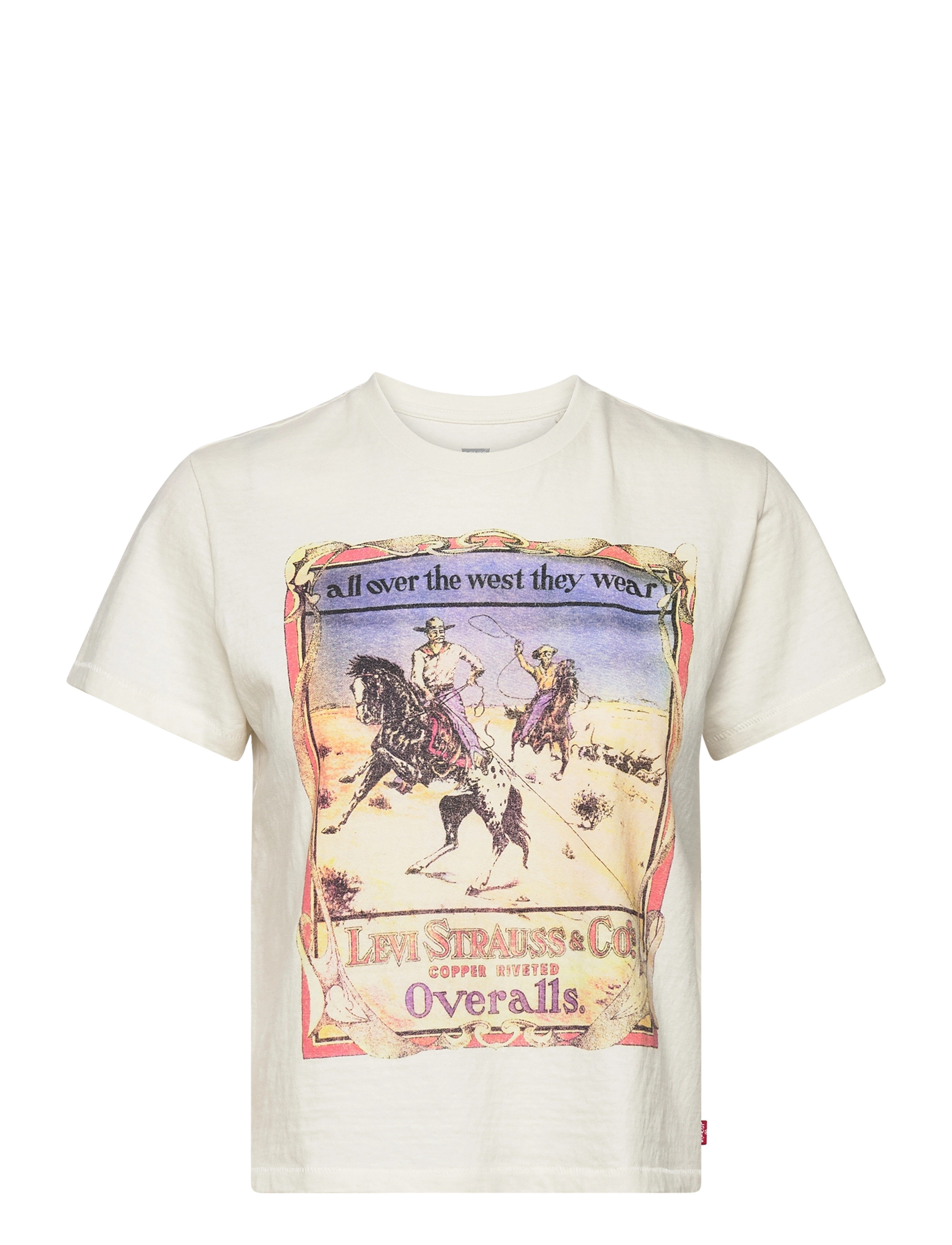GRAPHIC CLASSIC TEE LEVIS OVER - WHITES