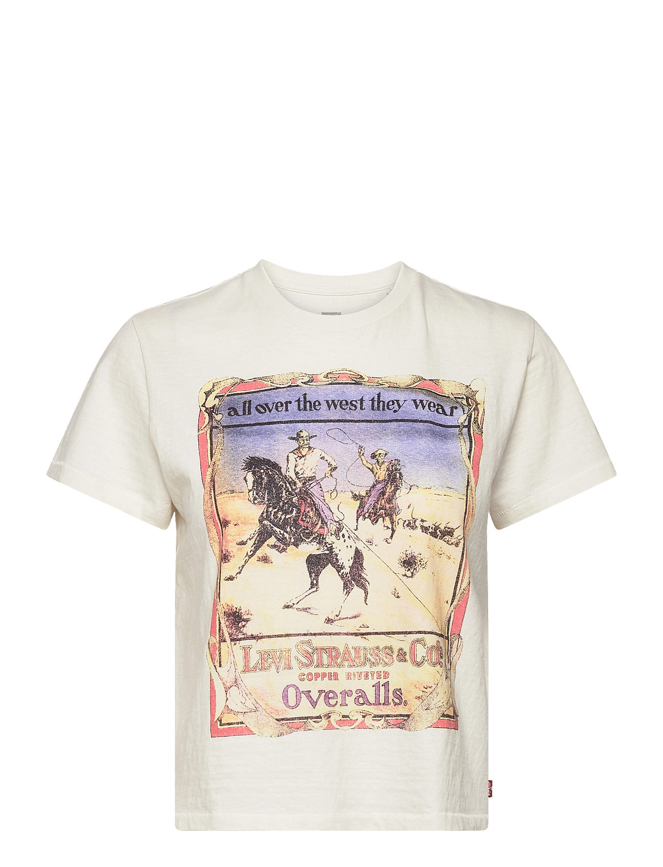 GRAPHIC CLASSIC TEE LEVIS OVER - WHITES