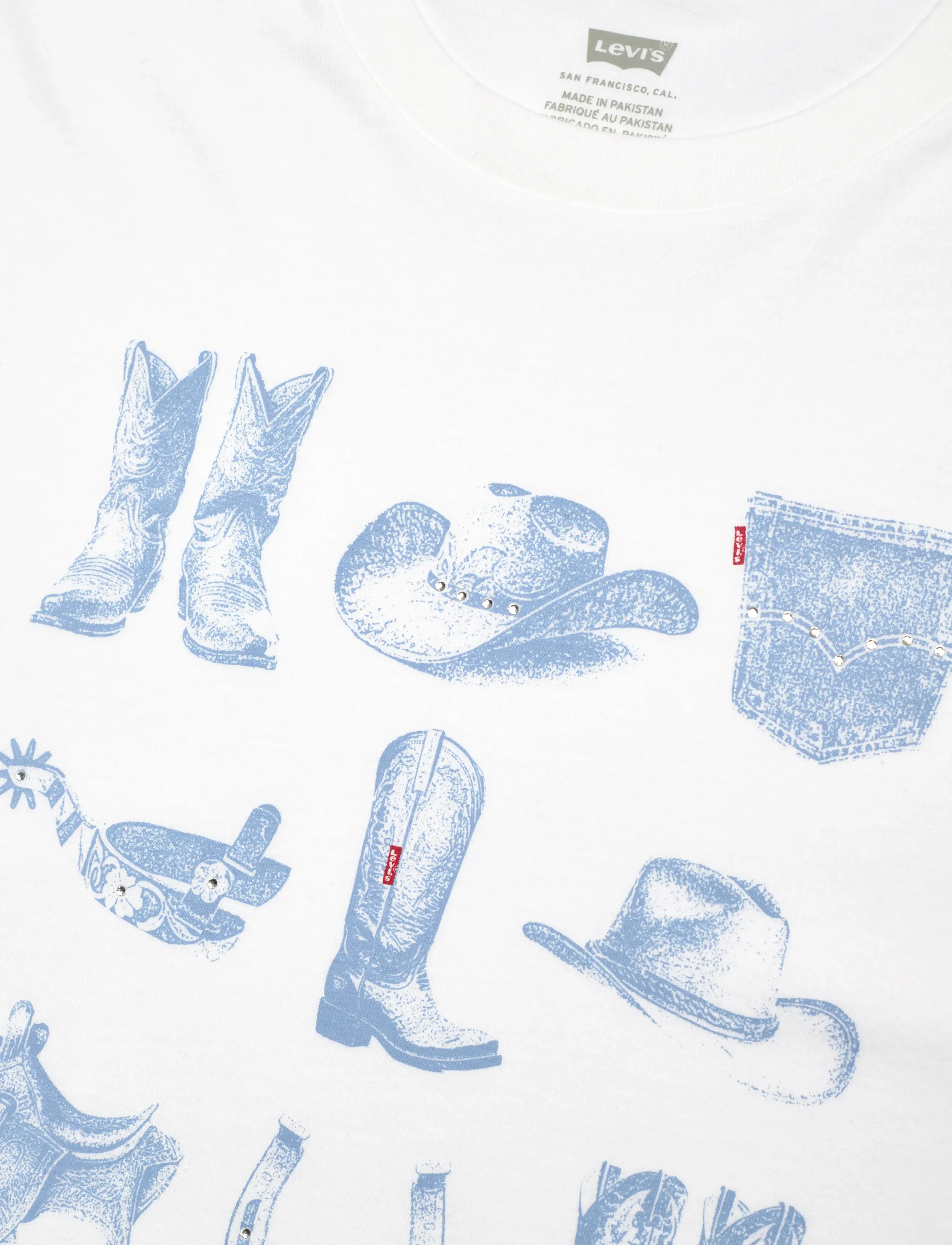 Levi's® - GRAPHIC CLASSIC TEE WESTERN IC - neutrals - 2