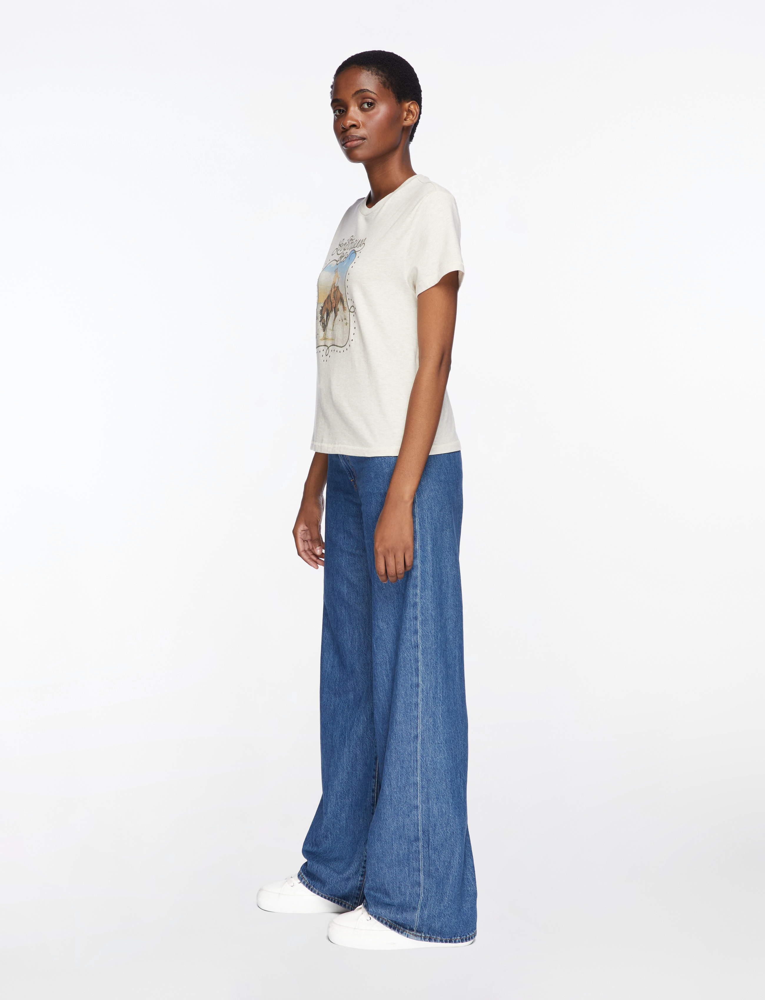 Levi's® - GRAPHIC CLASSIC TEE STUDDED CO - neutrals - 4