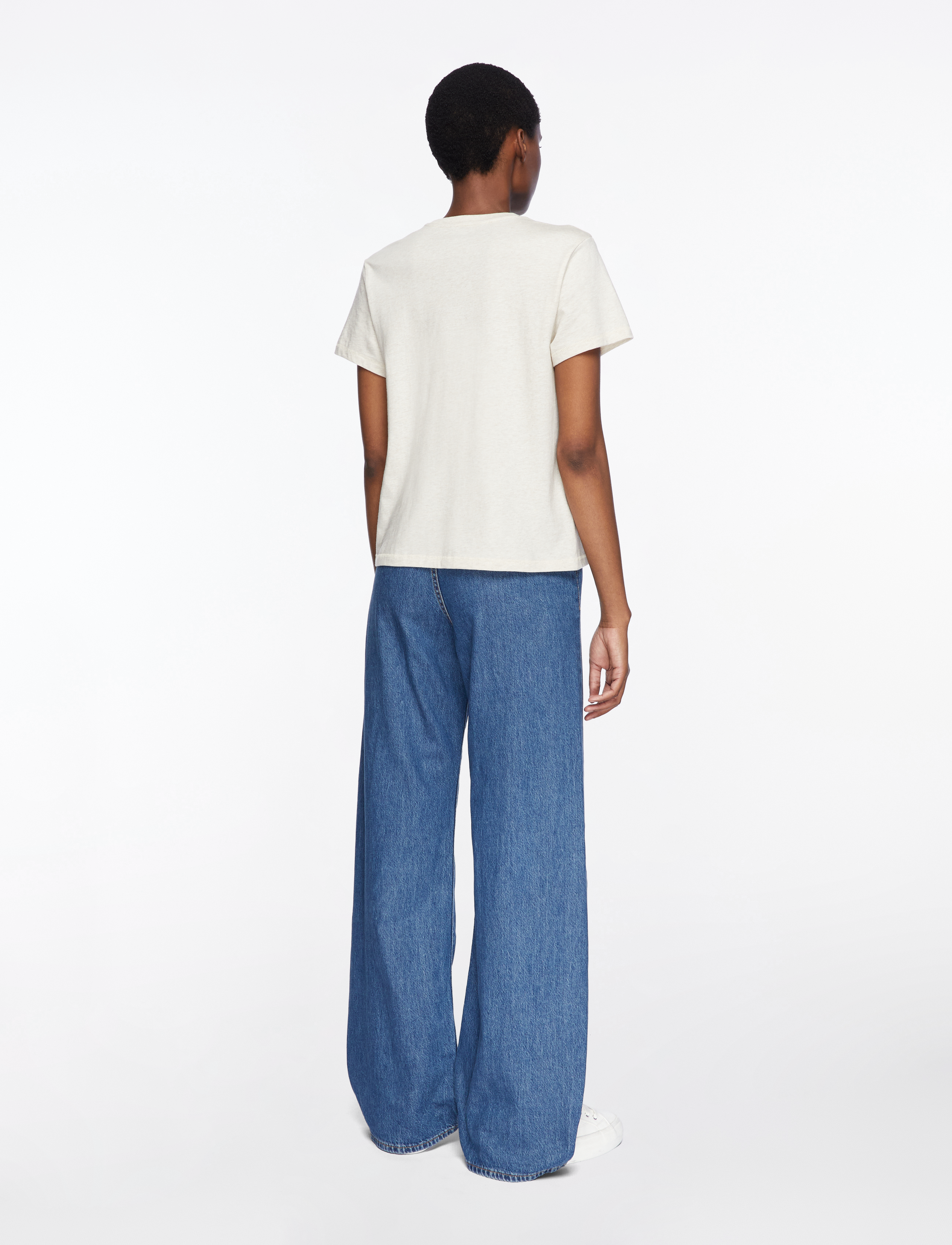 Levi's® - GRAPHIC CLASSIC TEE STUDDED CO - neutrals - 5