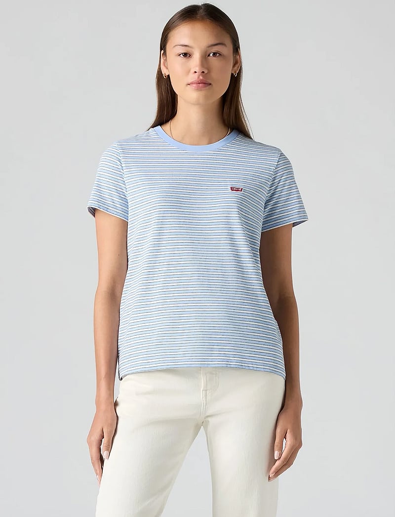 Levi's® - LSE_PERFECT TEE LSE_TEE CHAMBR - t-shirts - blues - 3