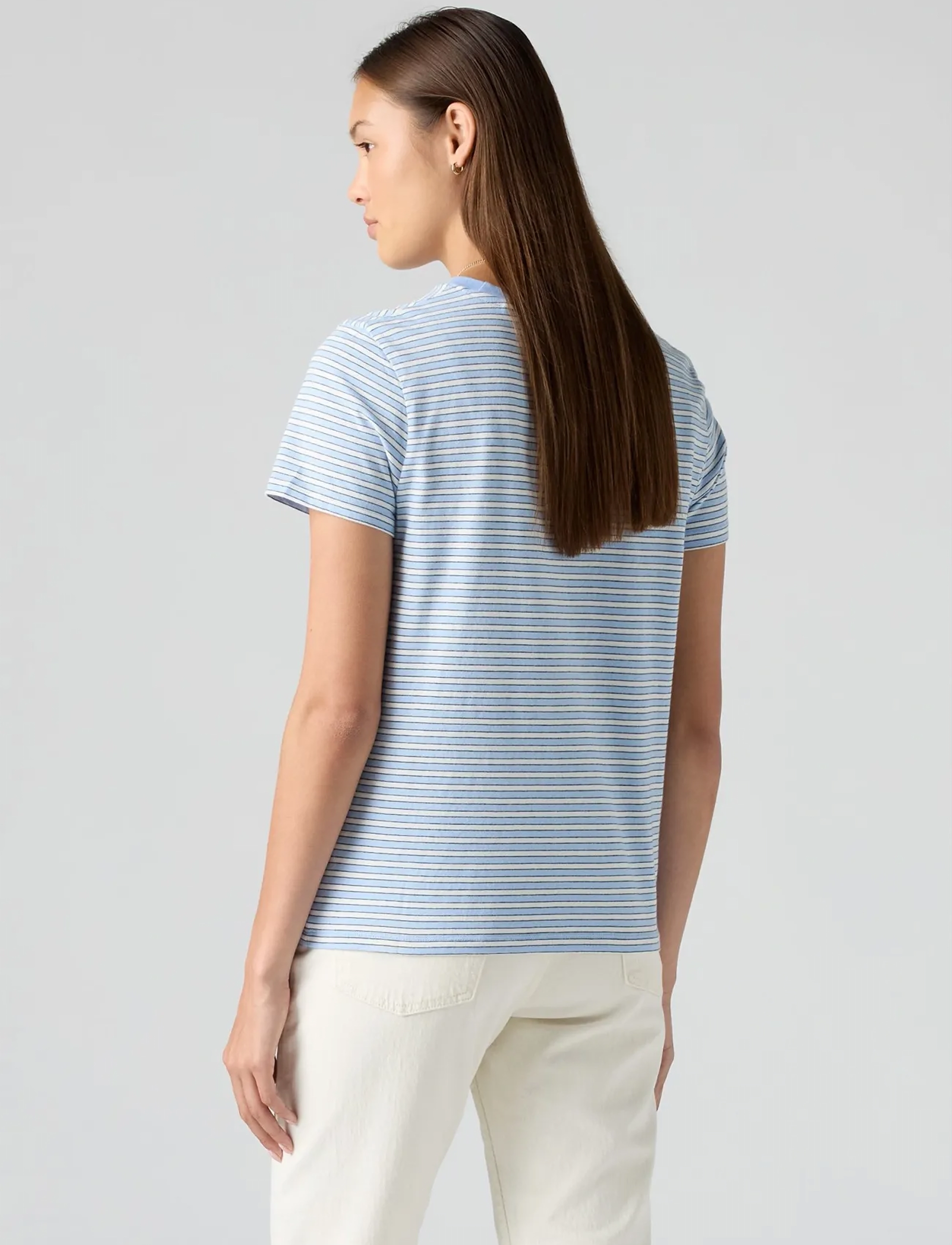 Levi's® - LSE_PERFECT TEE LSE_TEE CHAMBR - blues - 4