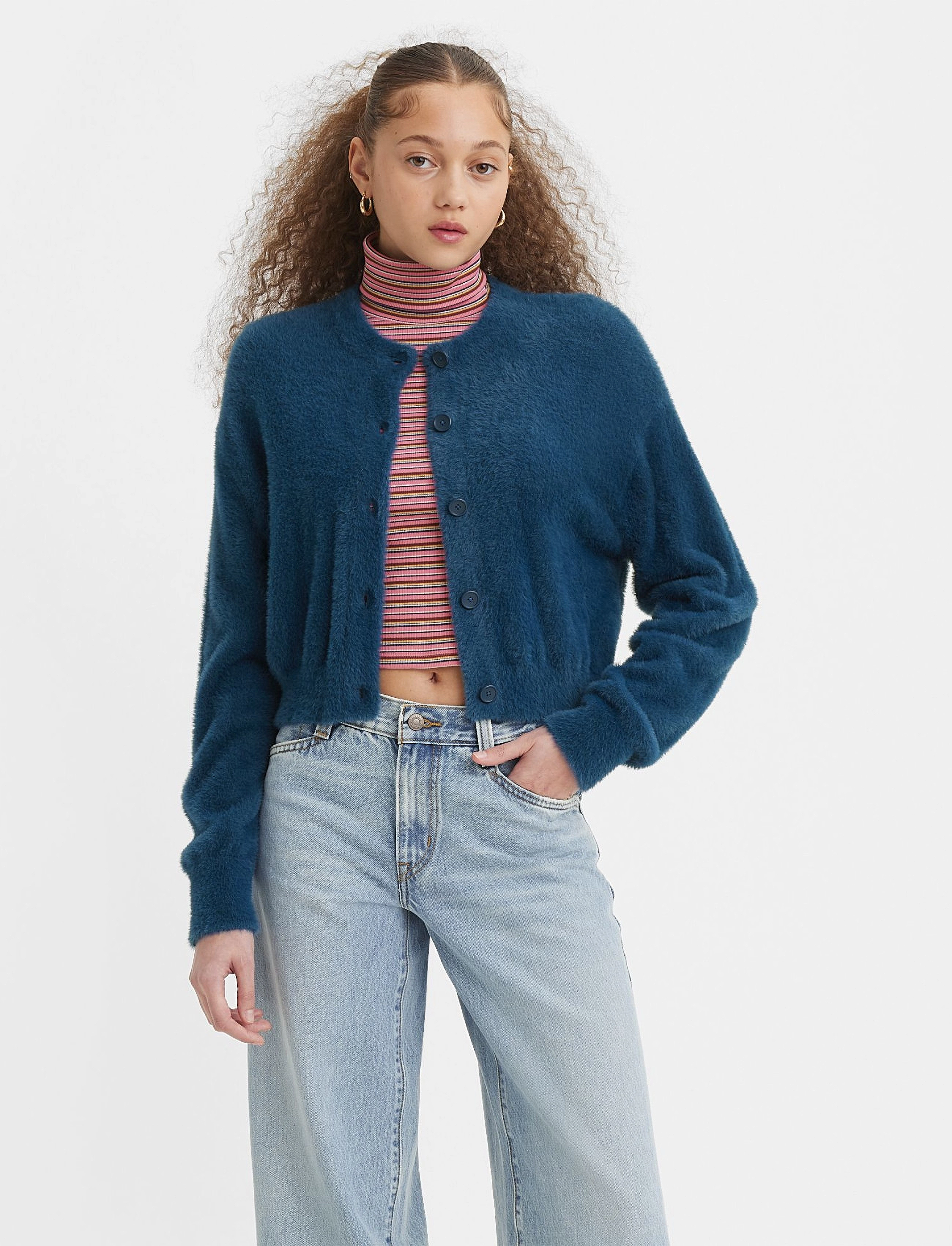 LEVI´S Women - CAT CARDIGAN GIBRALTER SEA - blues - 2