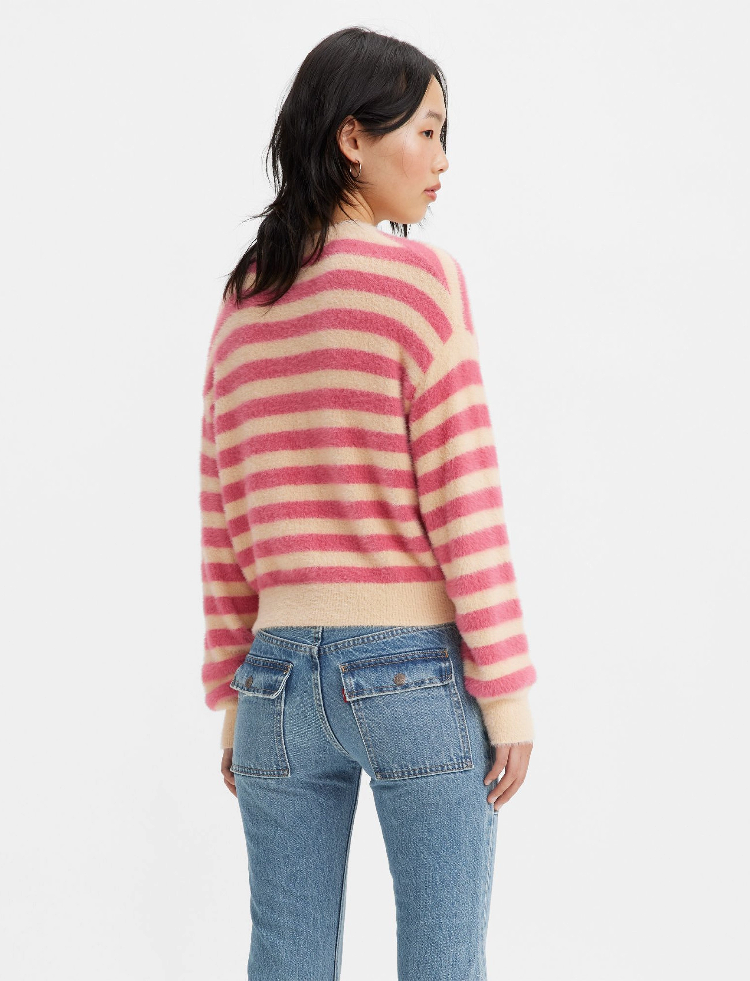 LEVI´S Women - CAT CARDIGAN JENNY STRIPE MARZ - pinks - 4