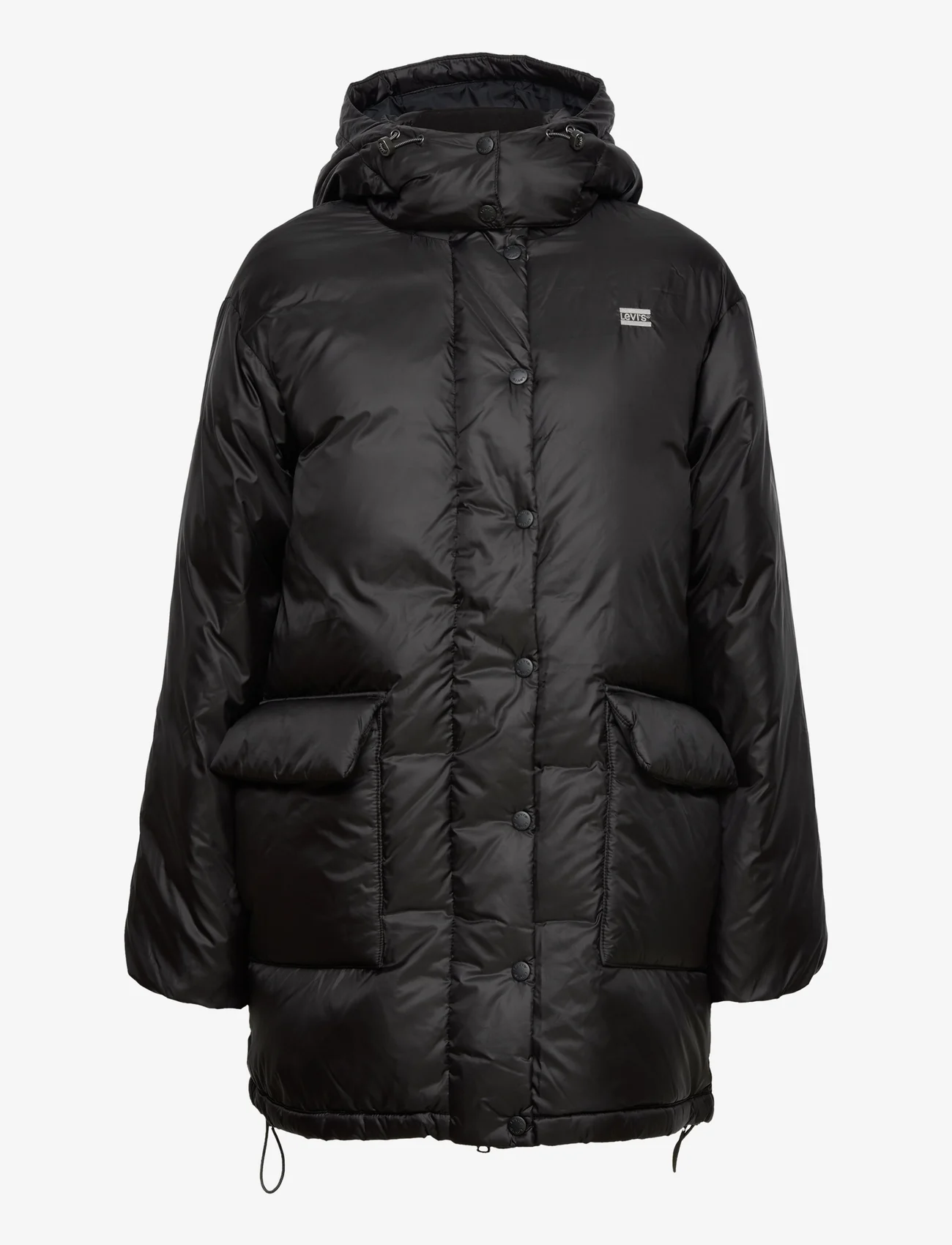 LEVI´S Women - LUNA CORE PUFFER MID CAVIAR - winter jackets - blacks - 0