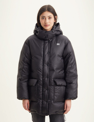 LEVI´S Women - LUNA CORE PUFFER MID CAVIAR - Žieminės striukės - blacks - 2