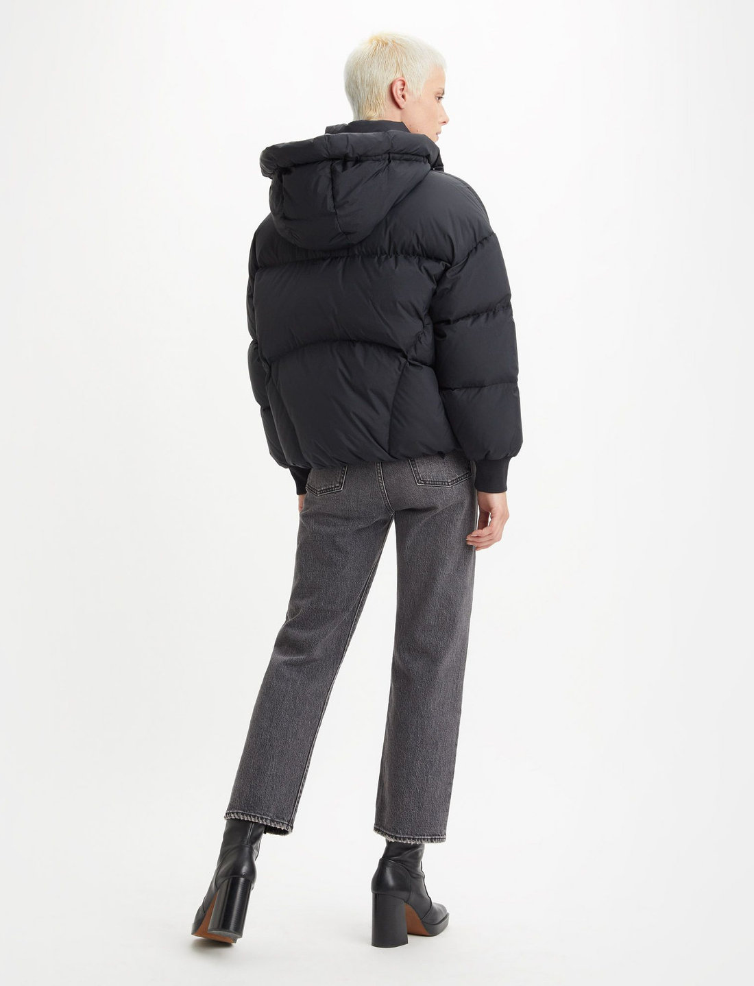Levi's kerri puffer coat sales