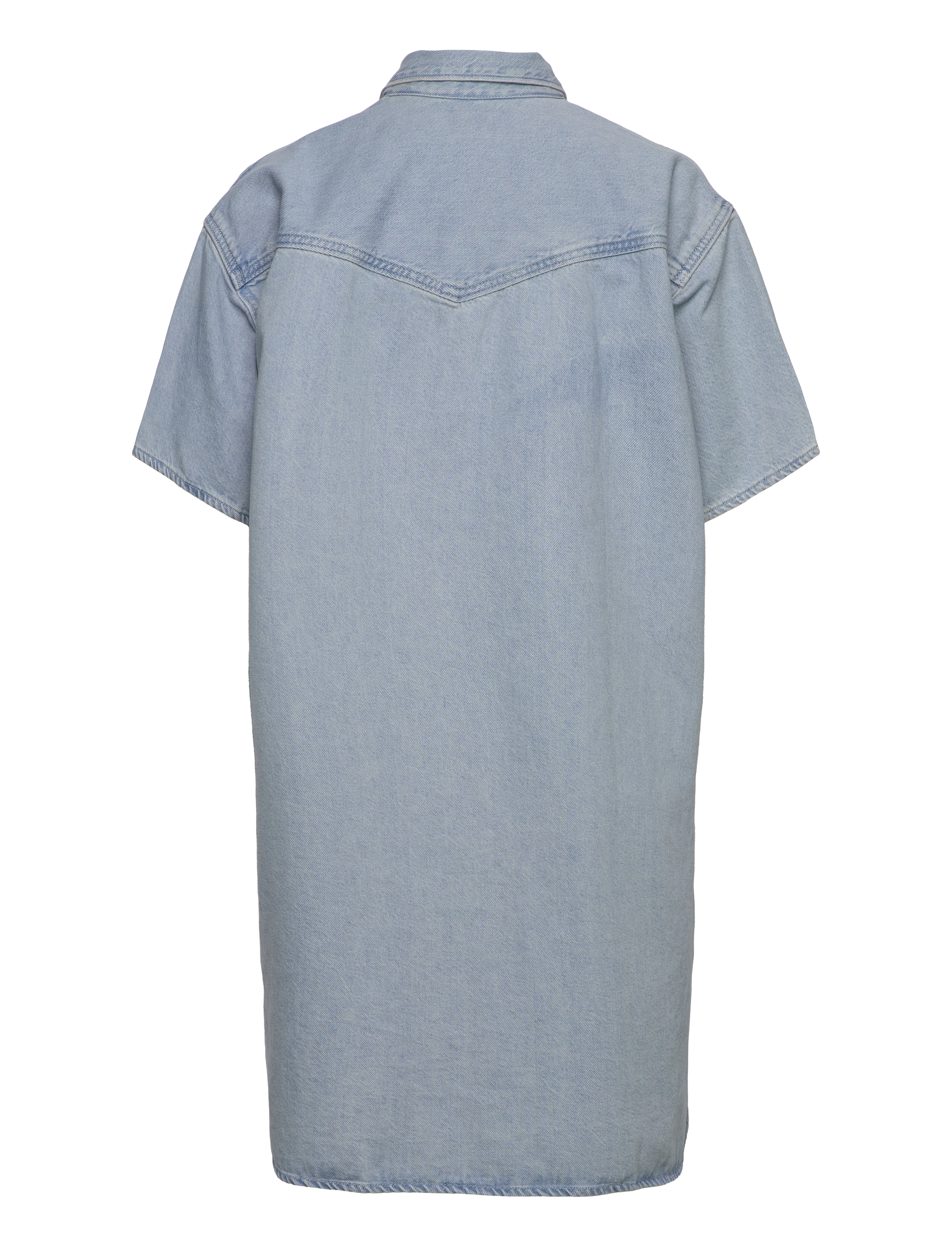 LEVI´S Women - ELOWEN WESTERN DRESS Z3341 IND - light indigo - worn in - 1