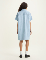 LEVI´S Women - ELOWEN WESTERN DRESS Z3341 IND - denim dresses - light indigo - worn in - 3