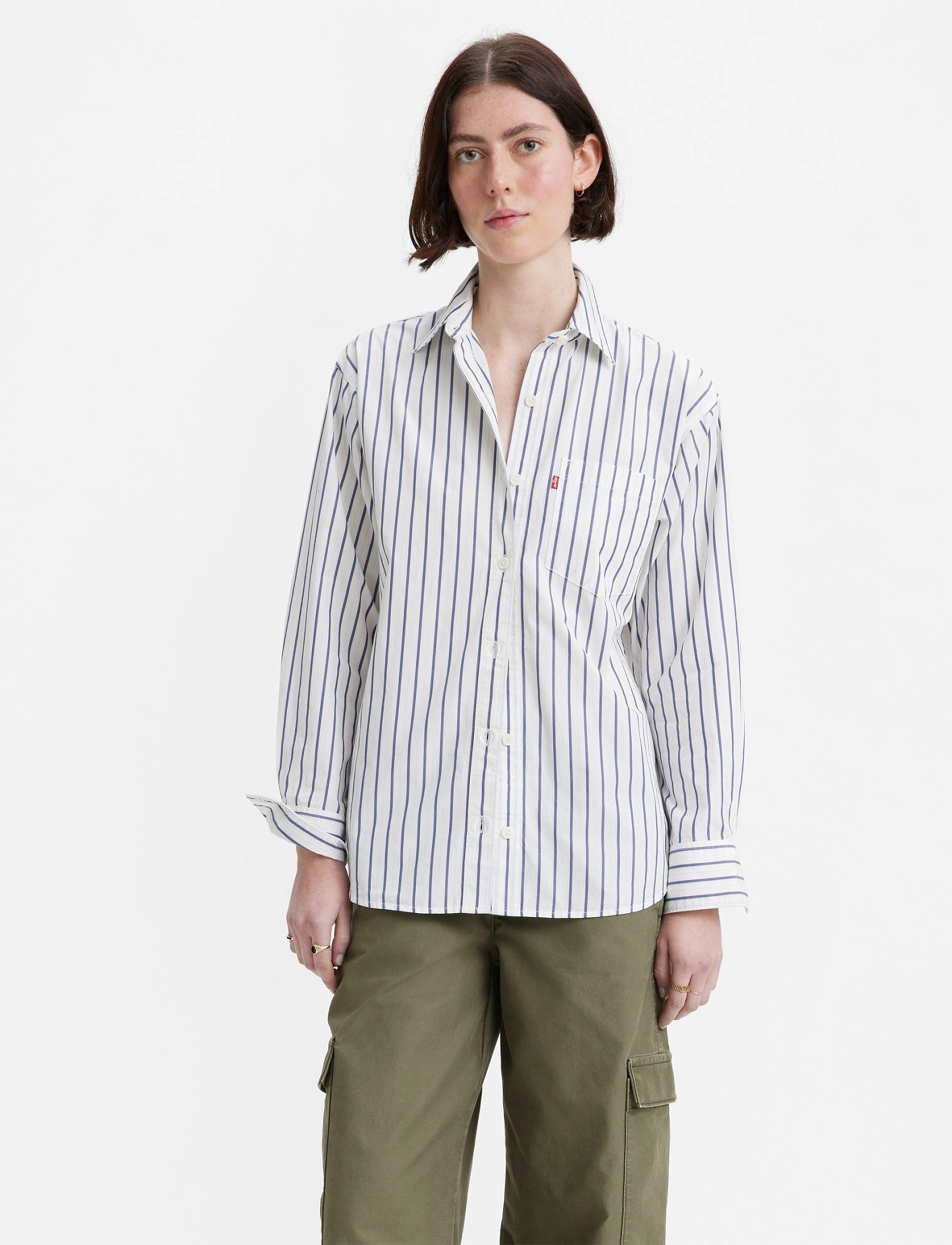 LEVI´S Women - NOLA SHIRT JENNY STRIPE CROWN - blues - 3