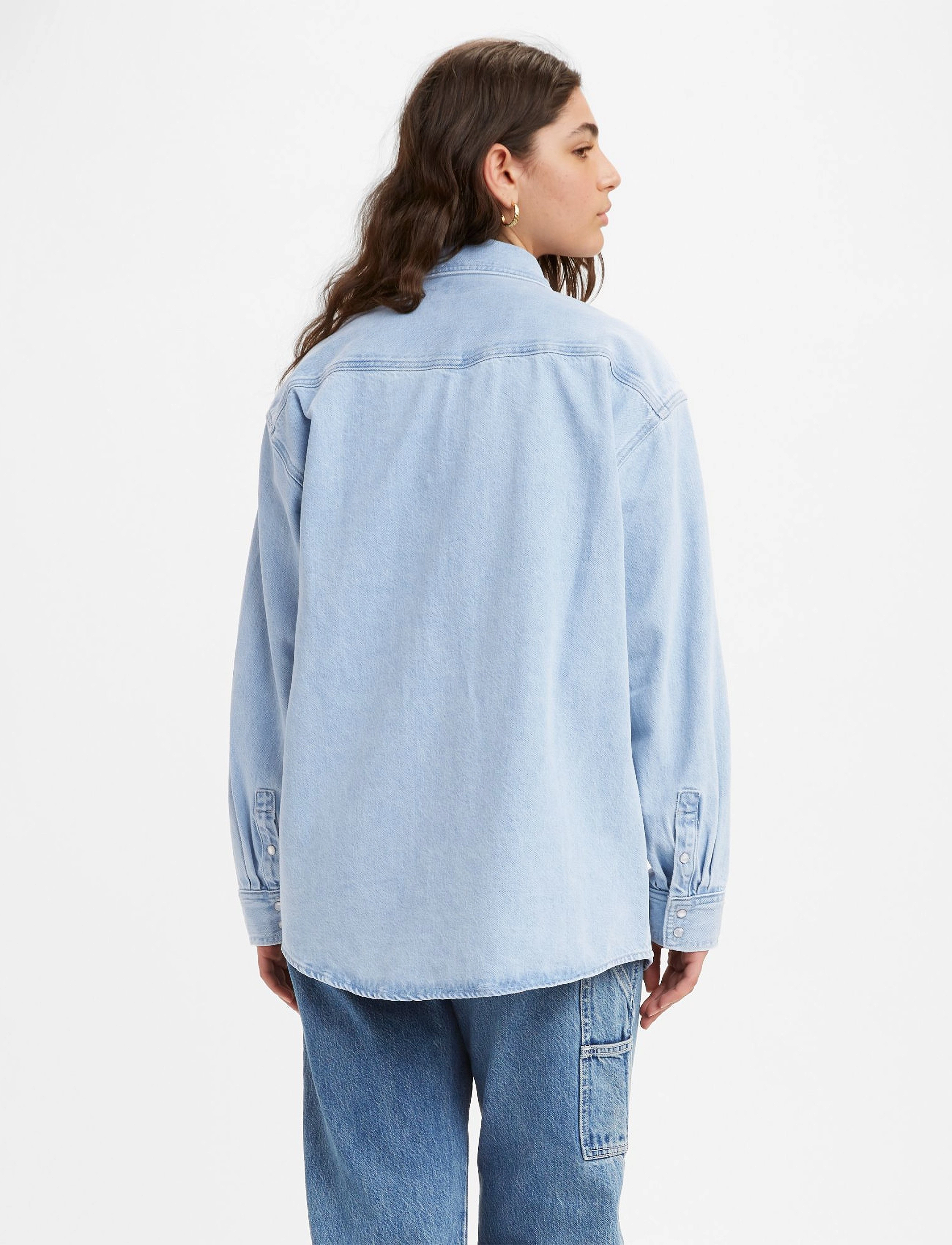 LEVI´S Women - DORSEY XL WESTERN Z3341 INDIGO - light indigo - worn in - 3