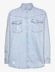 LEVI´S Women - DORSEY XL WESTERN AA020 INDIGO - jeanshemden - med indigo - worn in - 0
