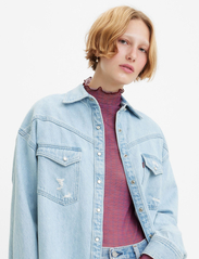 LEVI´S Women - DORSEY XL WESTERN AA020 INDIGO - jeanshemden - med indigo - worn in - 2