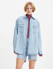 LEVI´S Women - DORSEY XL WESTERN AA020 INDIGO - jeanshemden - med indigo - worn in - 4