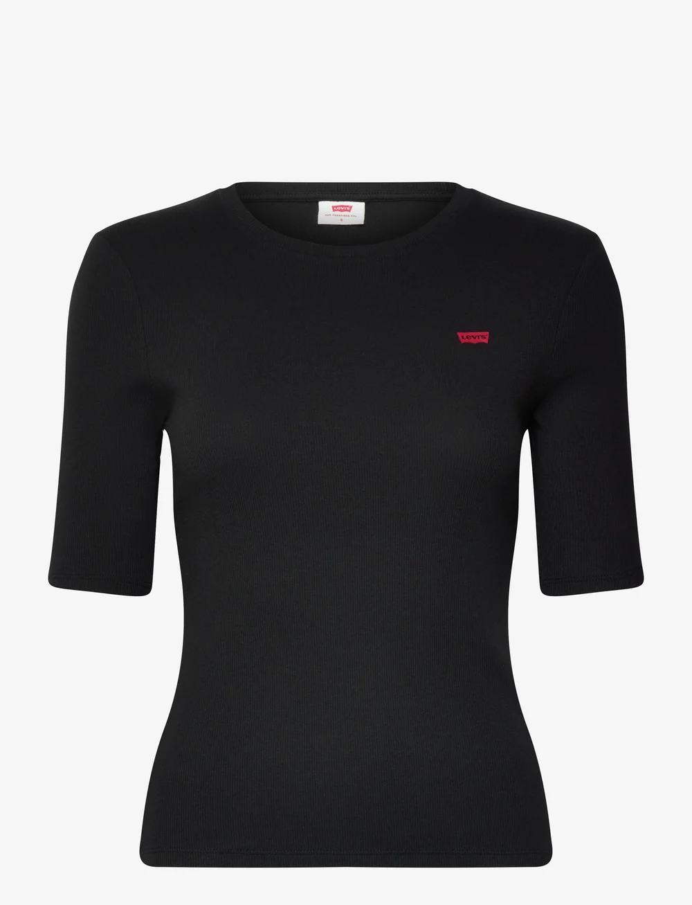 Levi's® - LUCA SLIM TEE CAVIAR RIB KNIT - hverdags stil - blacks - 0