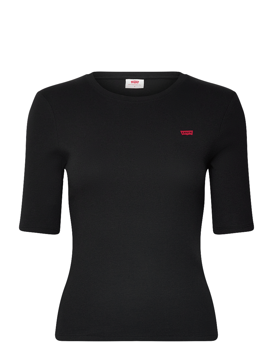 Levi's® - LUCA SLIM TEE CAVIAR RIB KNIT - alltags-style - blacks - 0