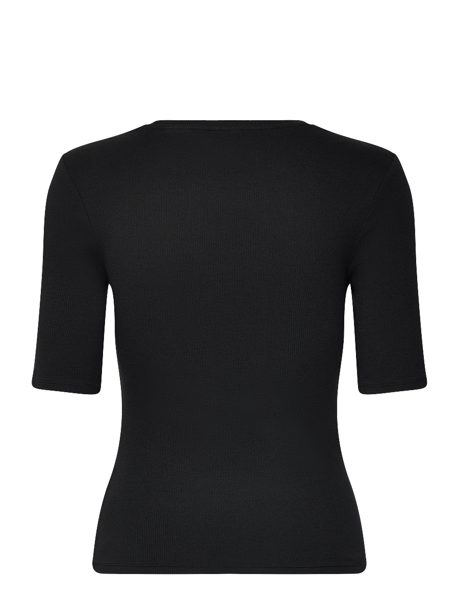 Levi's® - LUCA SLIM TEE CAVIAR RIB KNIT - alltags-style - blacks - 1