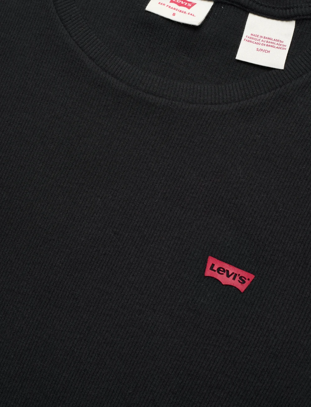 Levi's® - LUCA SLIM TEE CAVIAR RIB KNIT - hverdags stil - blacks - 4