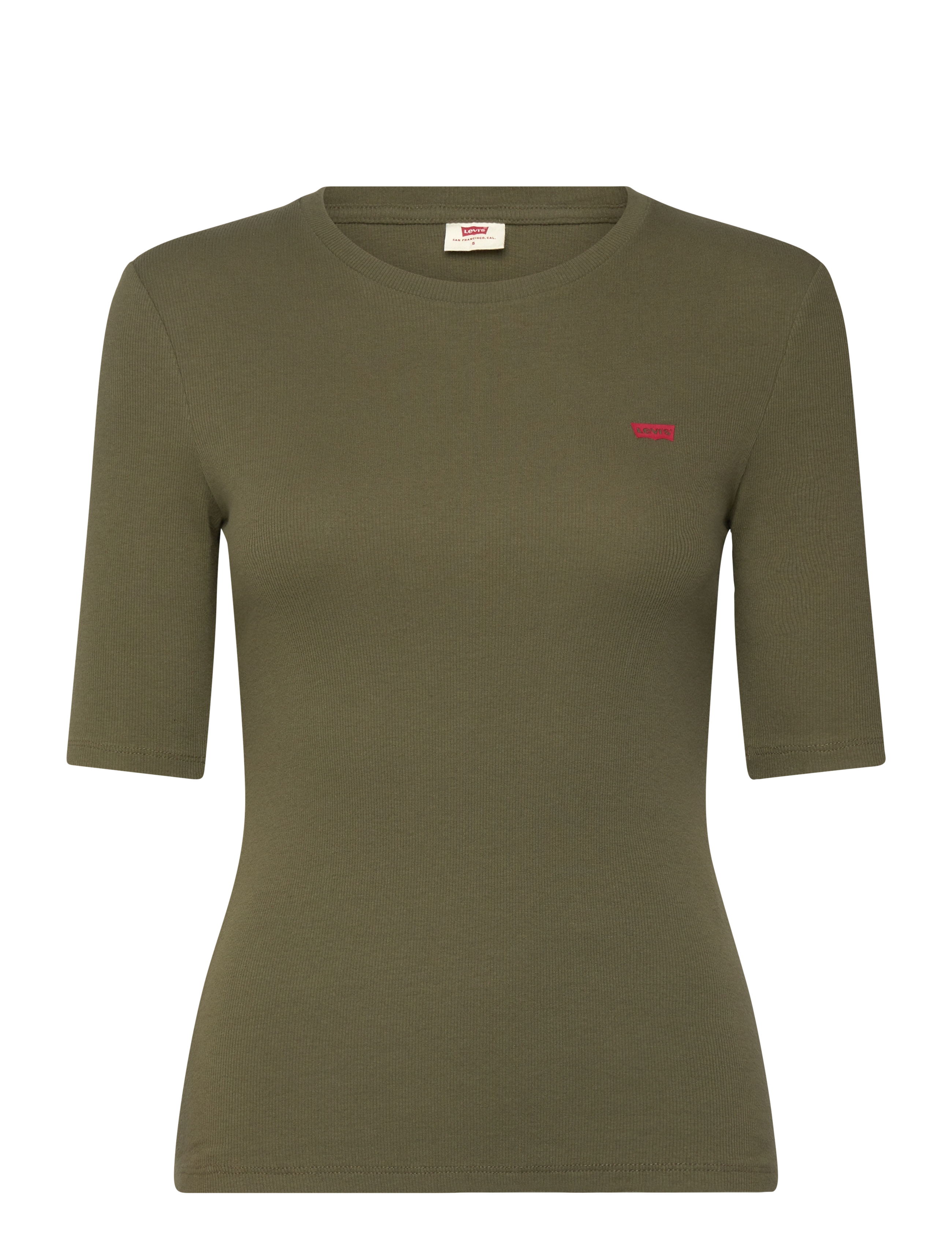 Levi's® - LUCA SLIM TEE IVY GREEN RIB - greens - 1
