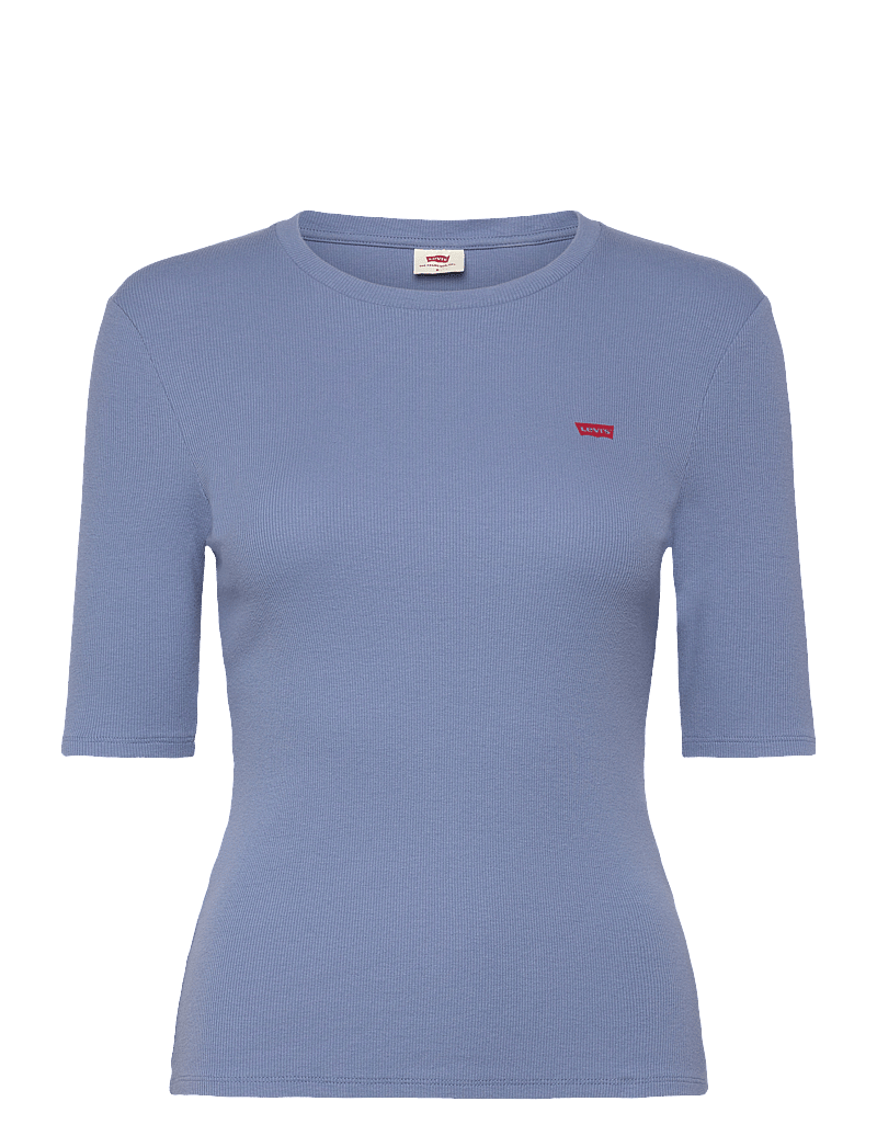 Levi's® - LUCA SLIM TEE CLIFF RIB - t-shirts - blues - 1