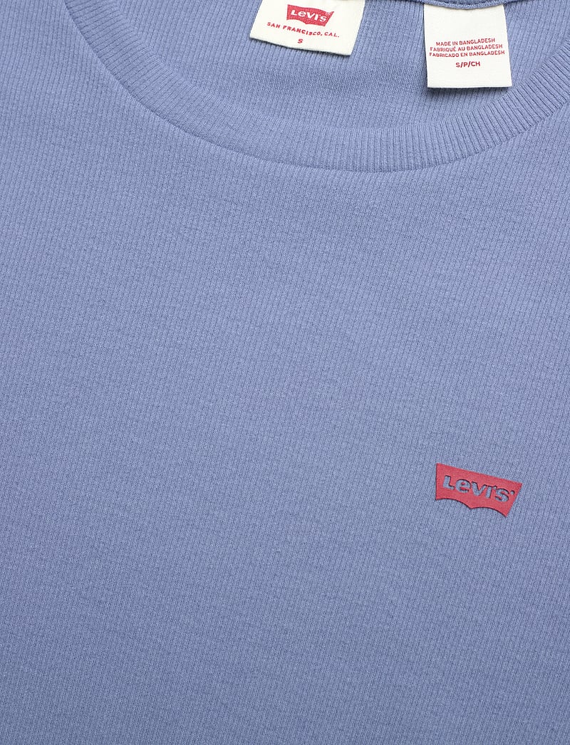 Levi's® - LUCA SLIM TEE CLIFF RIB - t-shirts - blues - 4