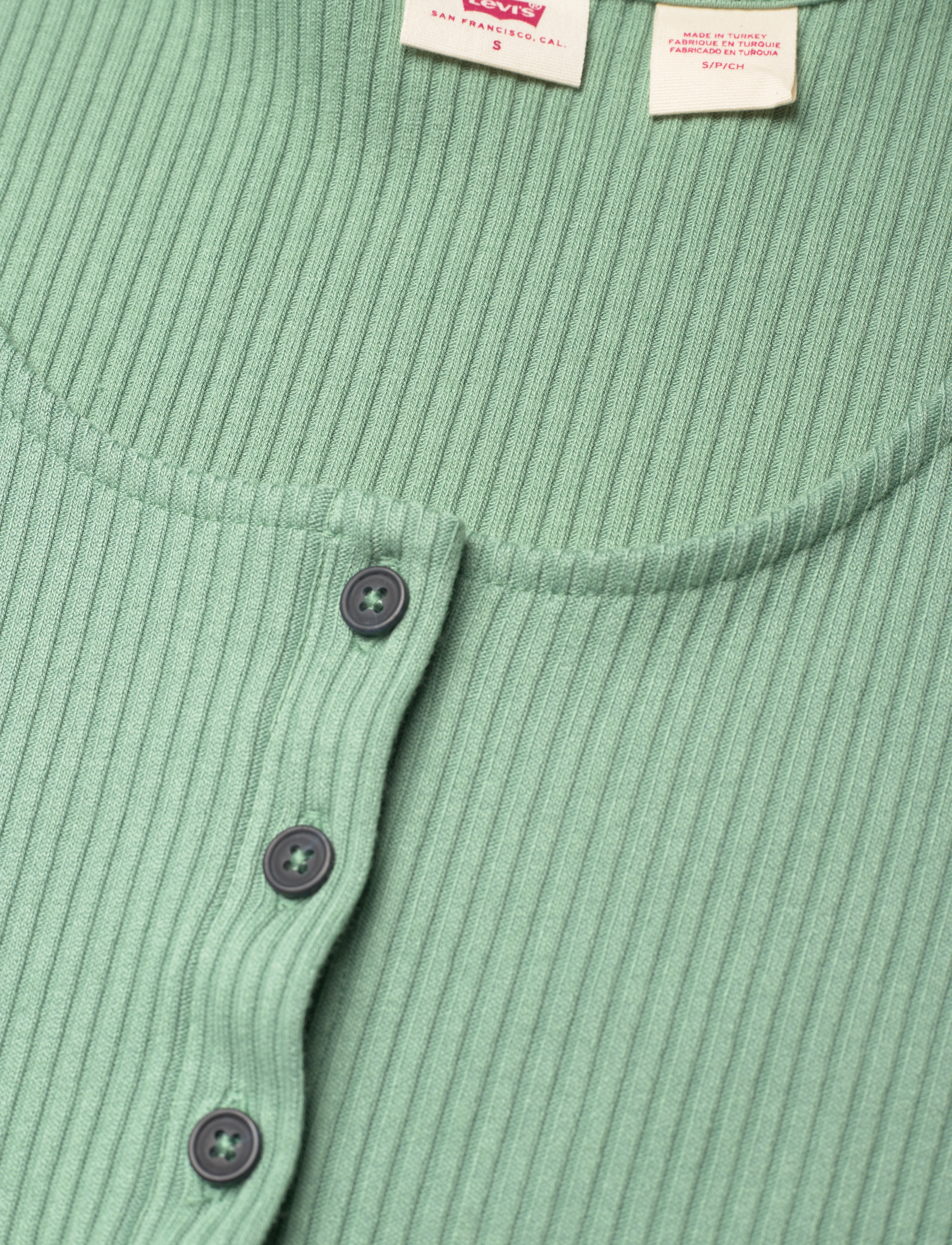 LEVI´S Women - SS RACH TOP GRANITE GREEN - greens - 4