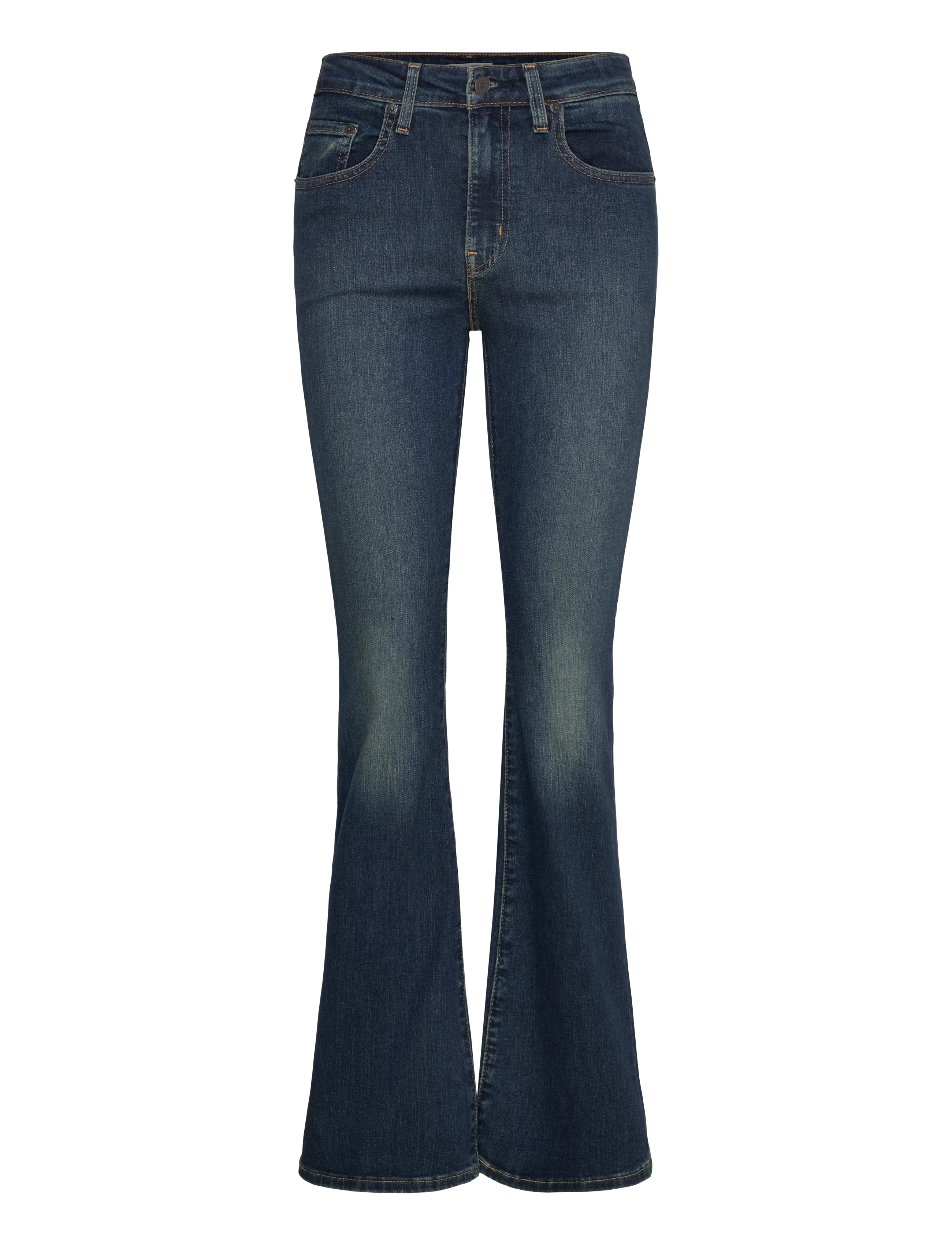 Levi's® 726 HR FLARE BLUE SWELL - Transitional Layering - DARK INDIGO - WORN IN / navy