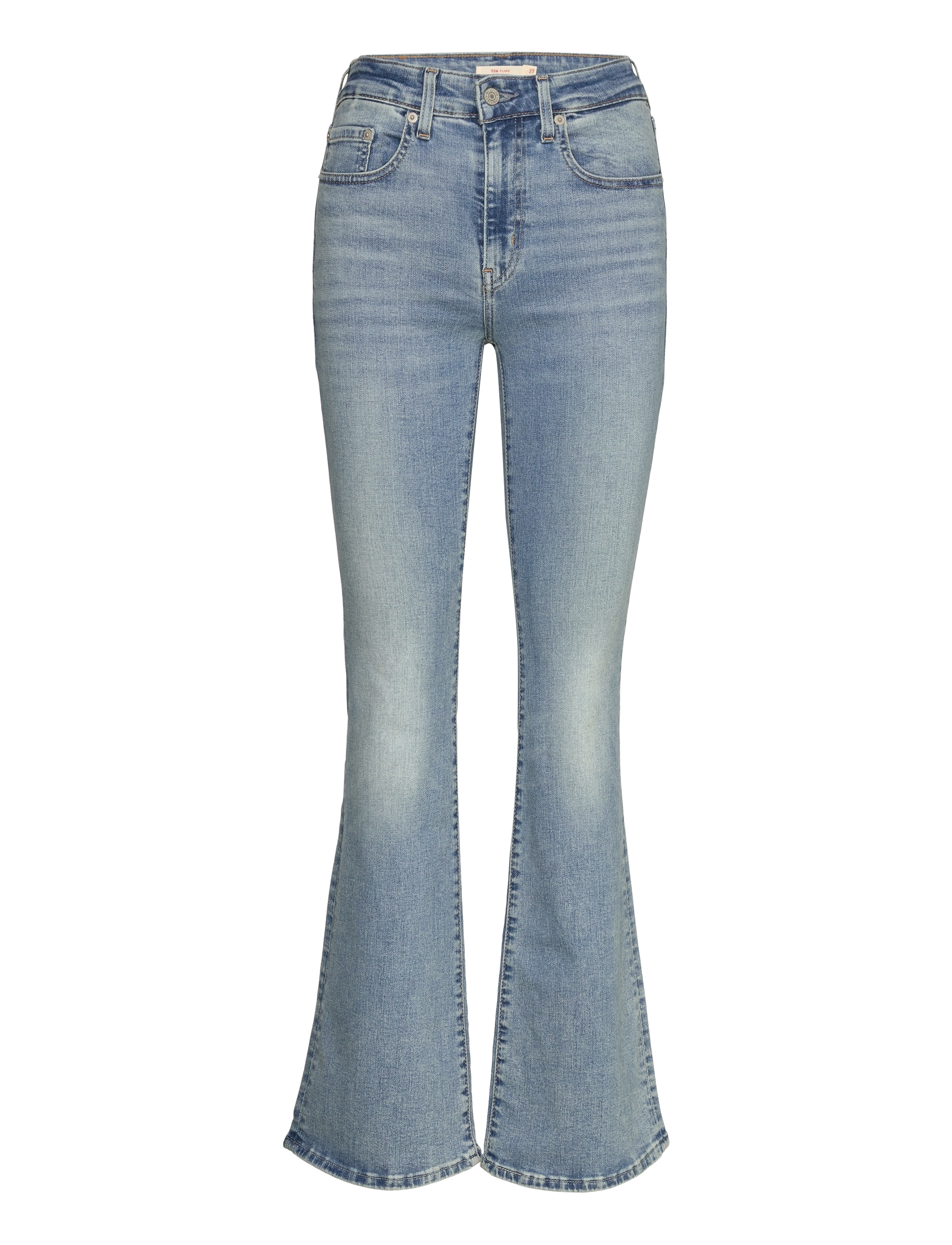 Levi's® 726 HR FLARE BLUE WAVE LIGHT - Transitional Layering - LIGHT INDIGO - WORN IN / blue