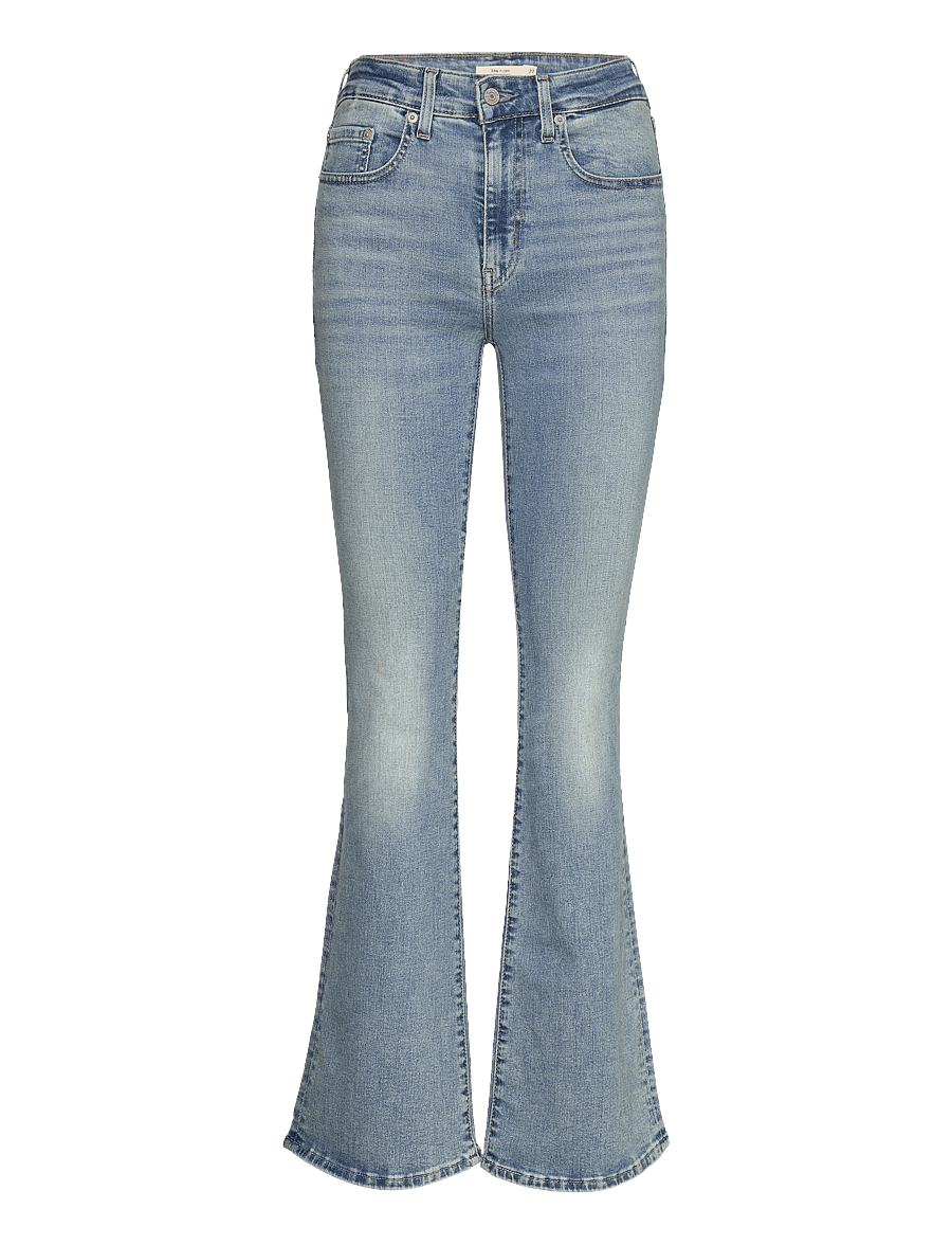 Levi's® - 726 HR FLARE BLUE WAVE LIGHT - utsvängda jeans - light indigo - worn in - 0