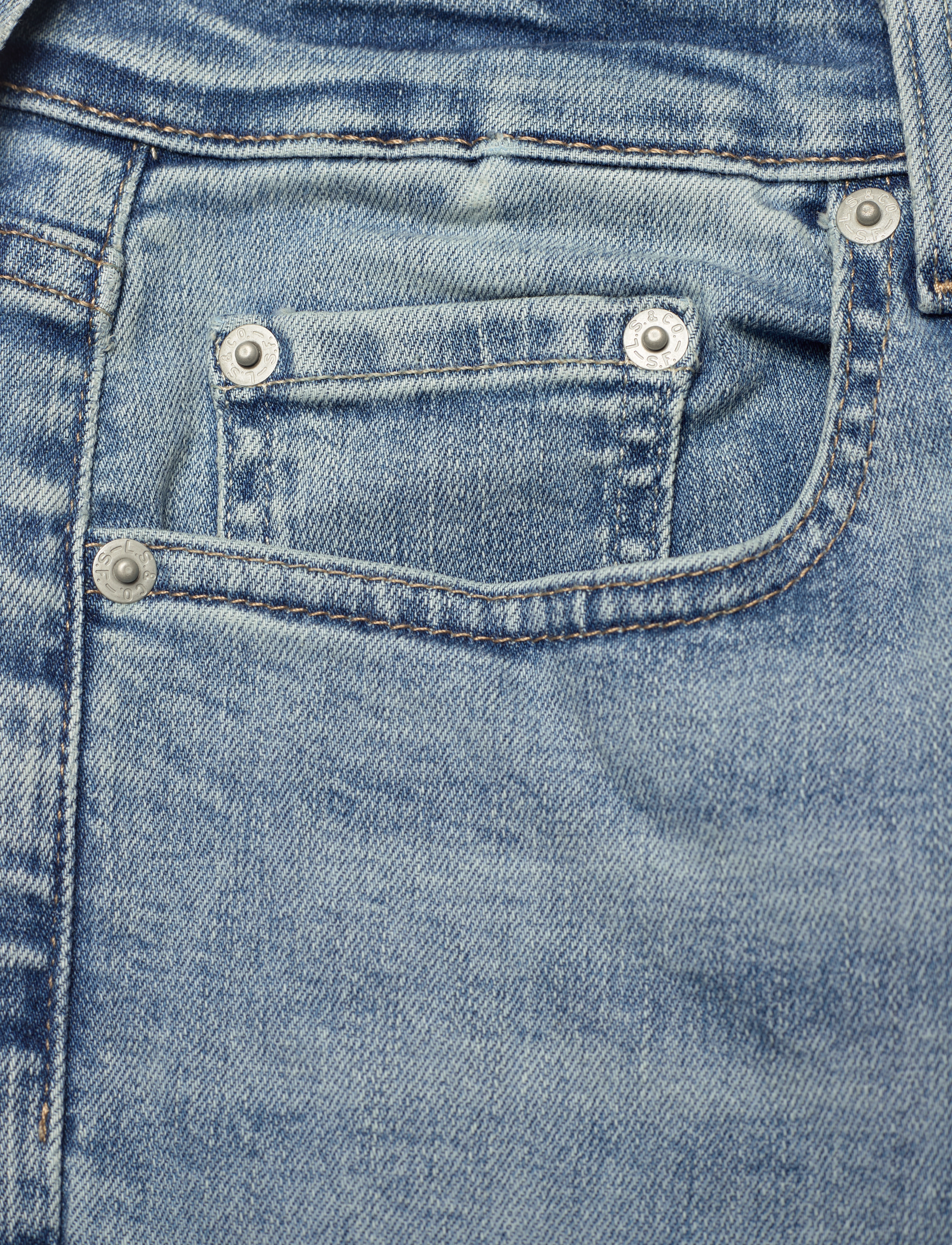 Levi's® - 726 HR FLARE BLUE WAVE LIGHT - alt eriti laia säärega teksad - light indigo - worn in - 4