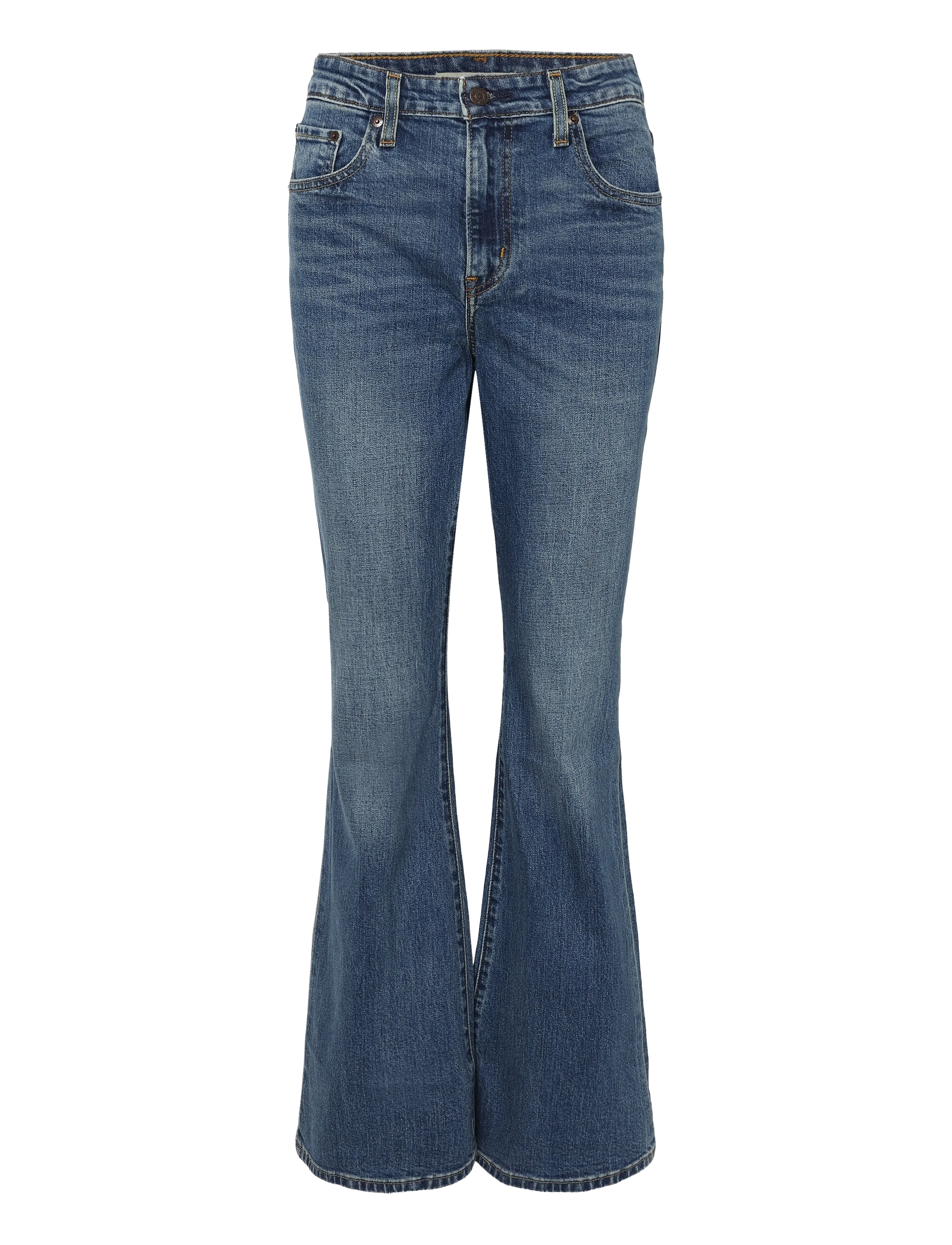 Levi's® - 726 HR FLARE FACE RIGHT - alt laiad teksad - med indigo - worn in - 1
