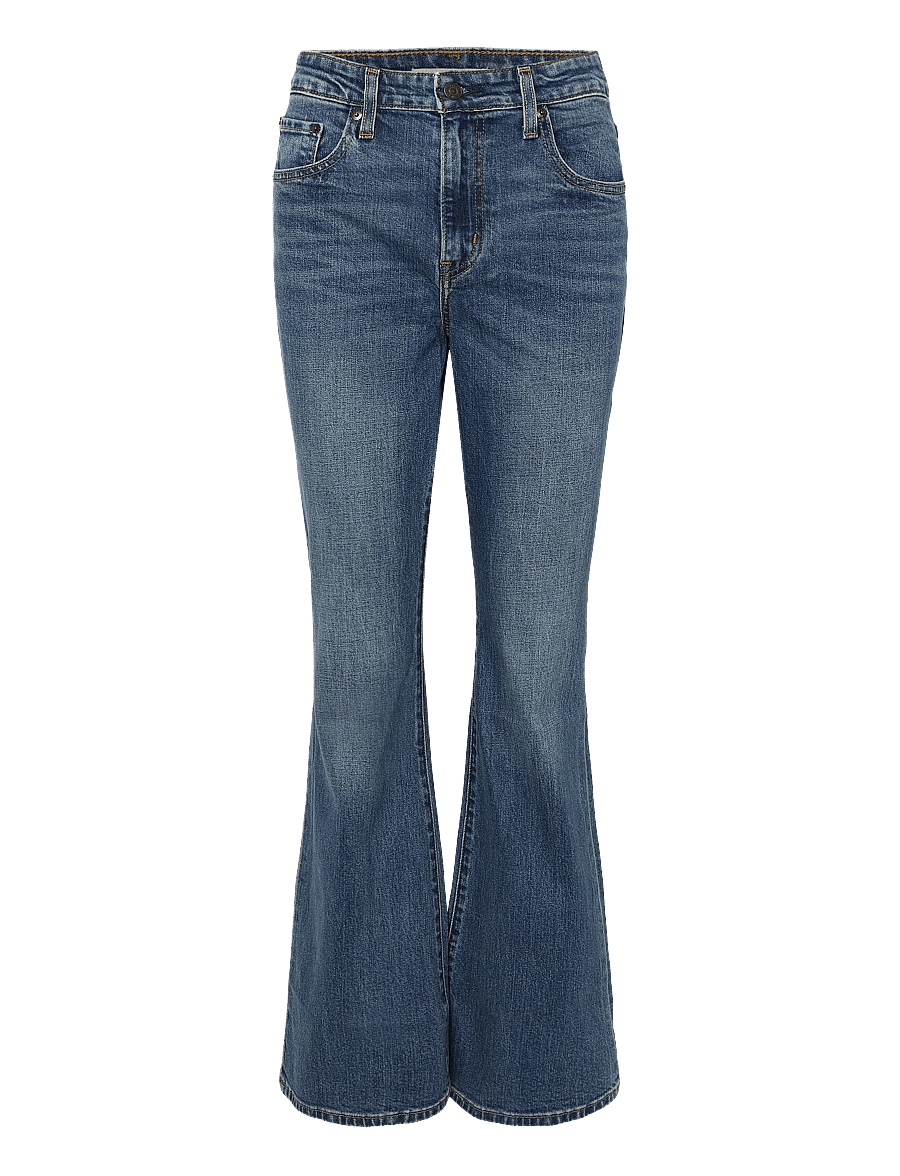 Levi's® - 726 HR FLARE FACE RIGHT - flared jeans - med indigo - worn in - 1