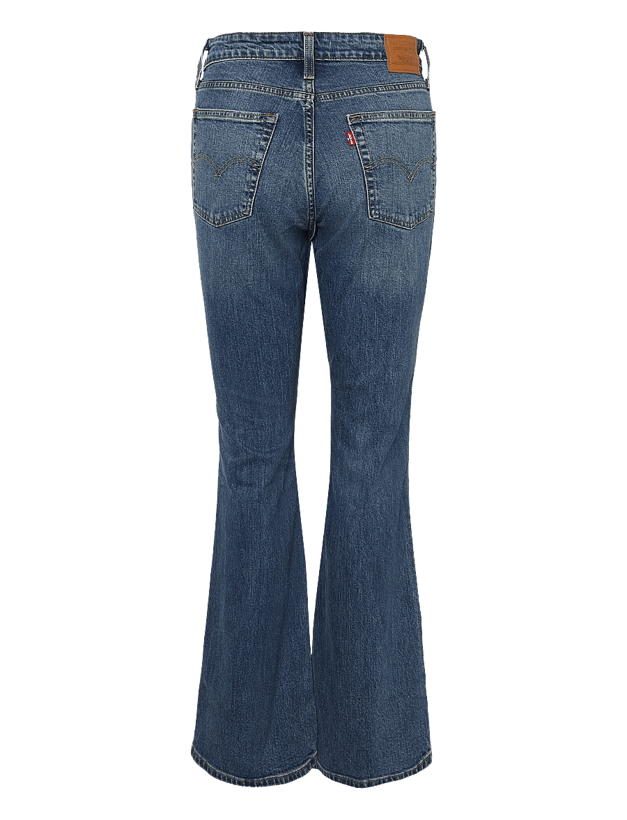 Levi's® - 726 HR FLARE FACE RIGHT - flared jeans - med indigo - worn in - 2