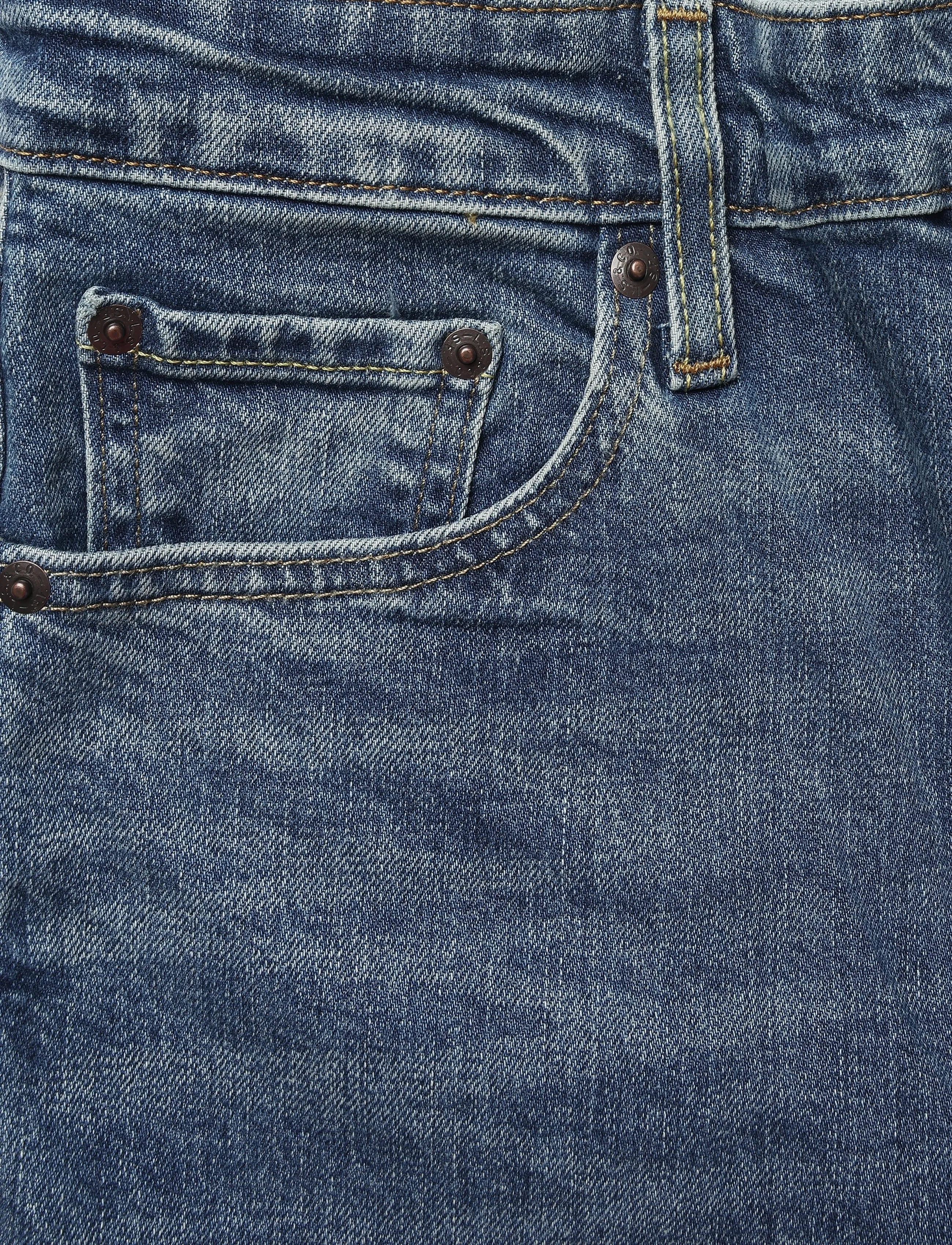 Levi's® - 726 HR FLARE FACE RIGHT - alt laiad teksad - med indigo - worn in - 5