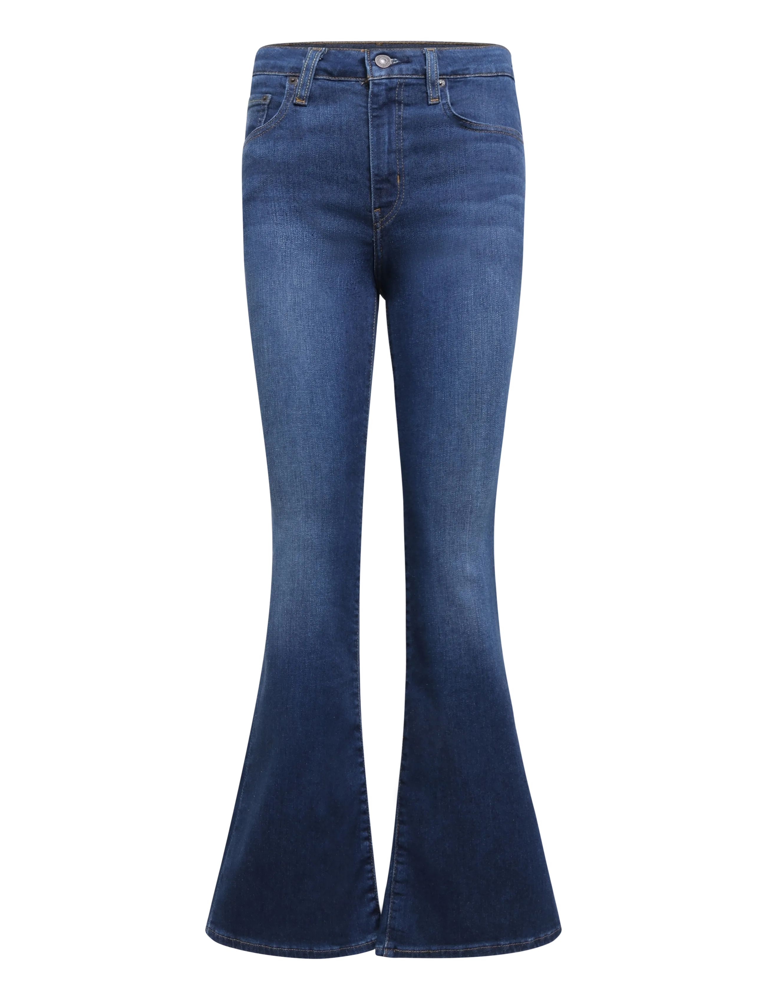 Levi's® 726 HR FLARE TRUE BLUE DARK - Jeans - DARK INDIGO - WORN IN / navy