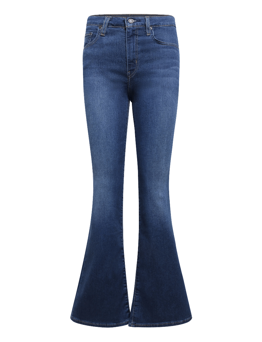 Levi's® - 726 HR FLARE TRUE BLUE DARK - utsvängda jeans - dark indigo - worn in - 0