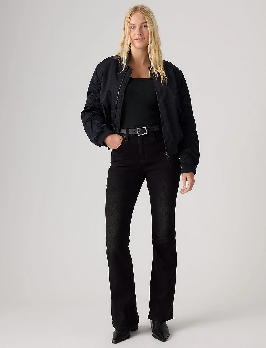 Levi's® - 726 HR FLARE WORN MIDNIGHT - schlaghosen - blacks - 0