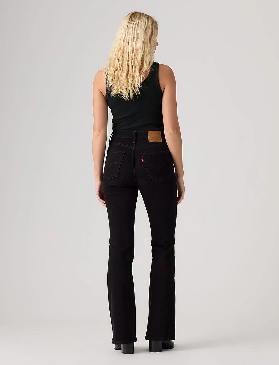 Levi's® - 726 HR FLARE WORN MIDNIGHT - schlaghosen - blacks - 4