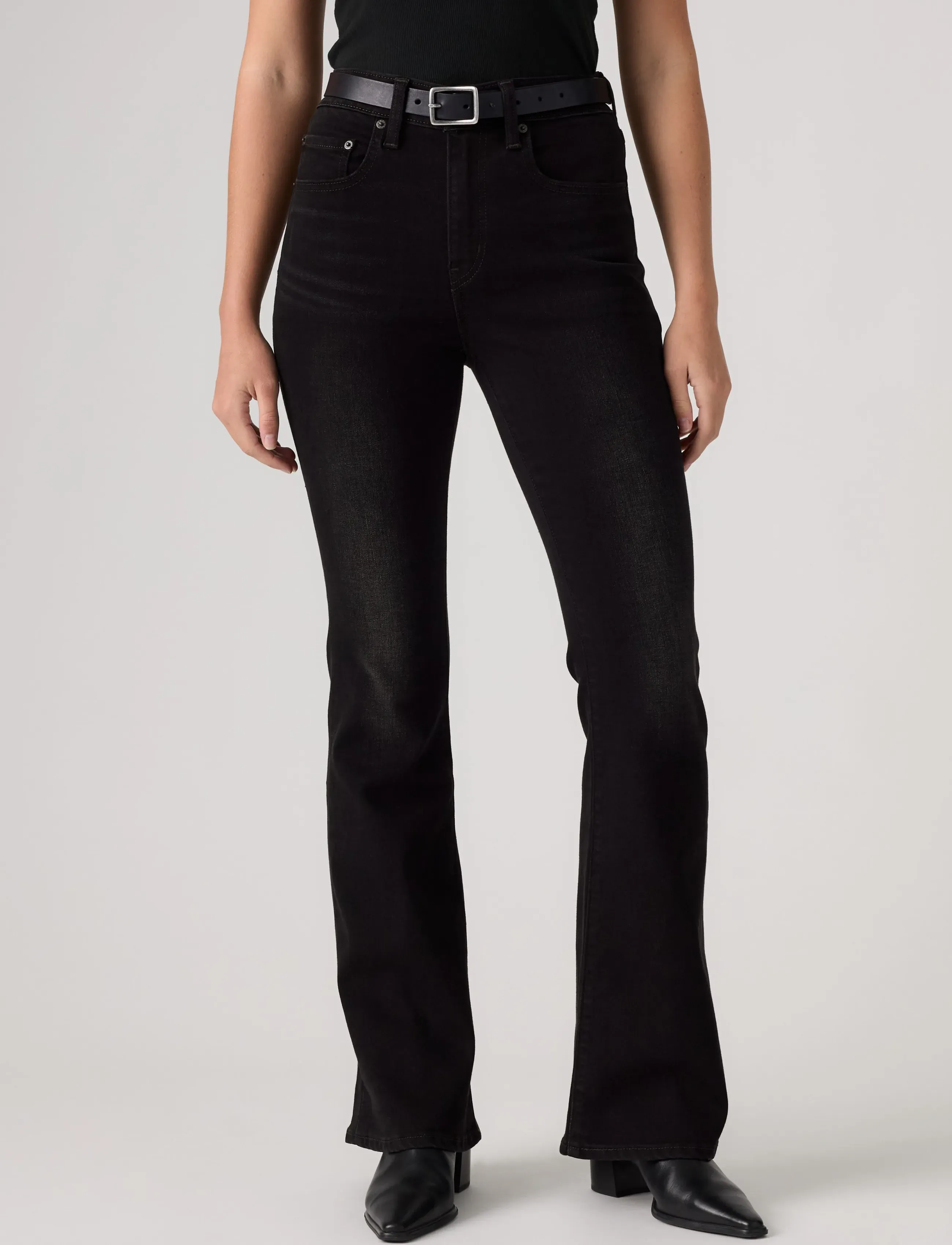 LEVIS ® 726 Hr Flare Worn Midnight jeans dam – bild 4