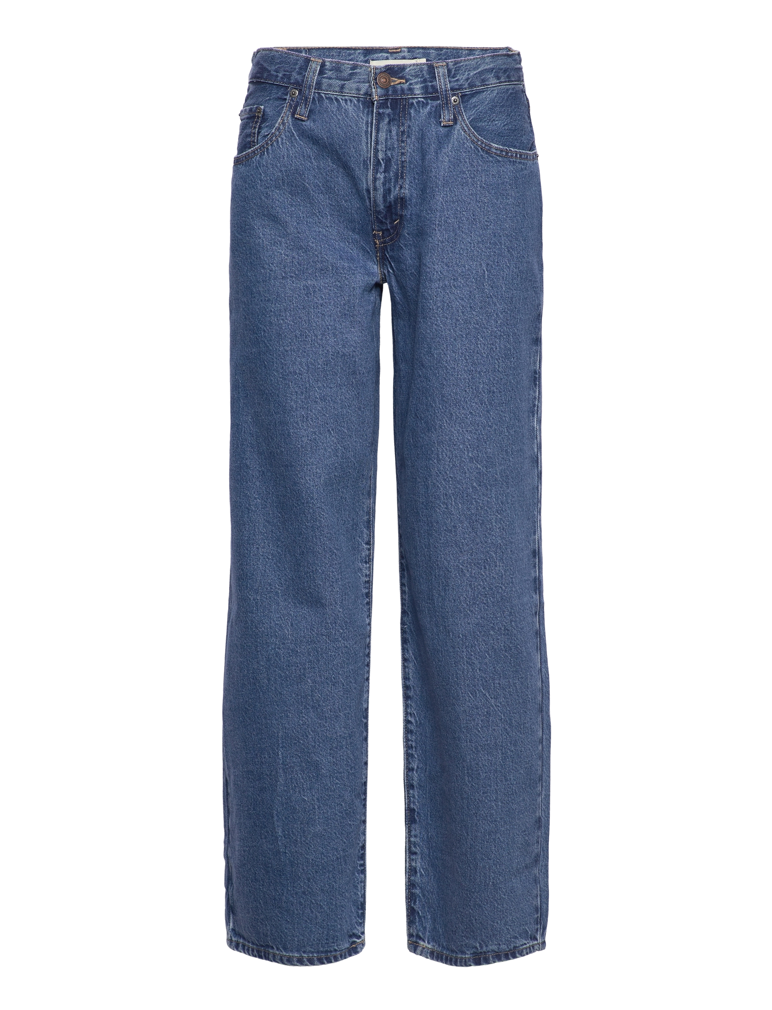 Levi's® BAGGY DAD HOLD MY PURSE - Straight jeans - MED INDIGO - FLAT FINISH / blue
