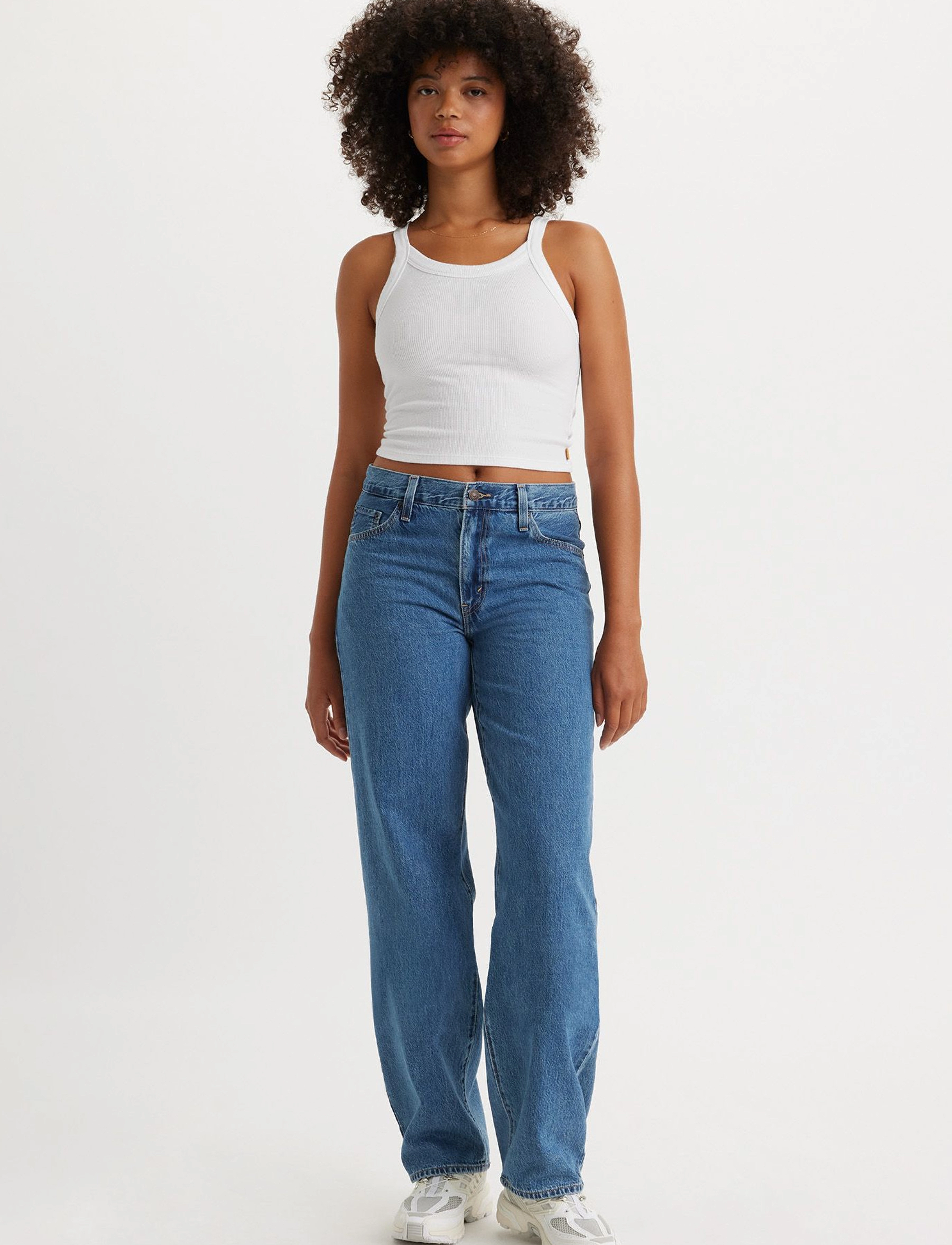 Levi's® - BAGGY DAD HOLD MY PURSE - med indigo - flat finish - 3