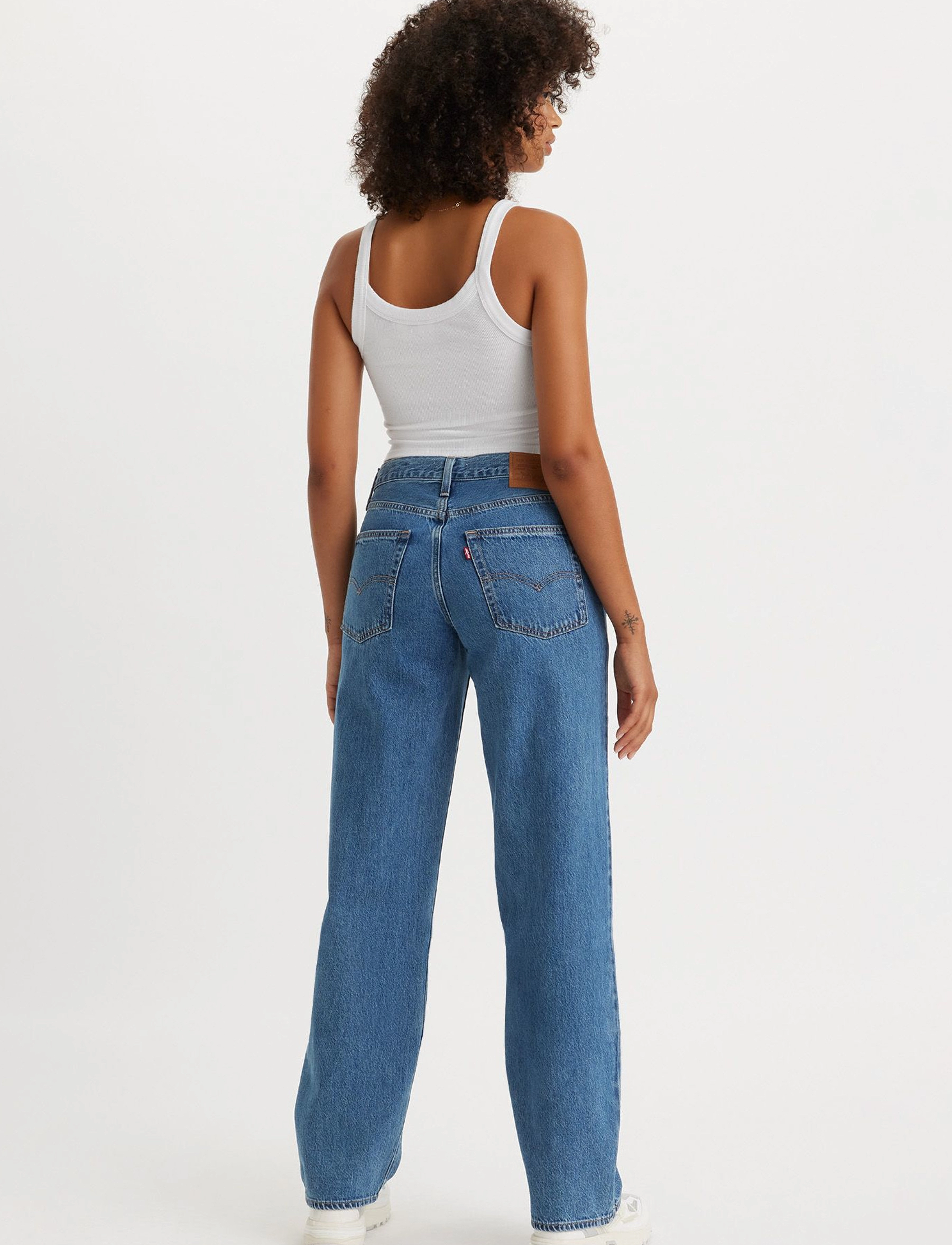 Levi's® - BAGGY DAD HOLD MY PURSE - med indigo - flat finish - 5