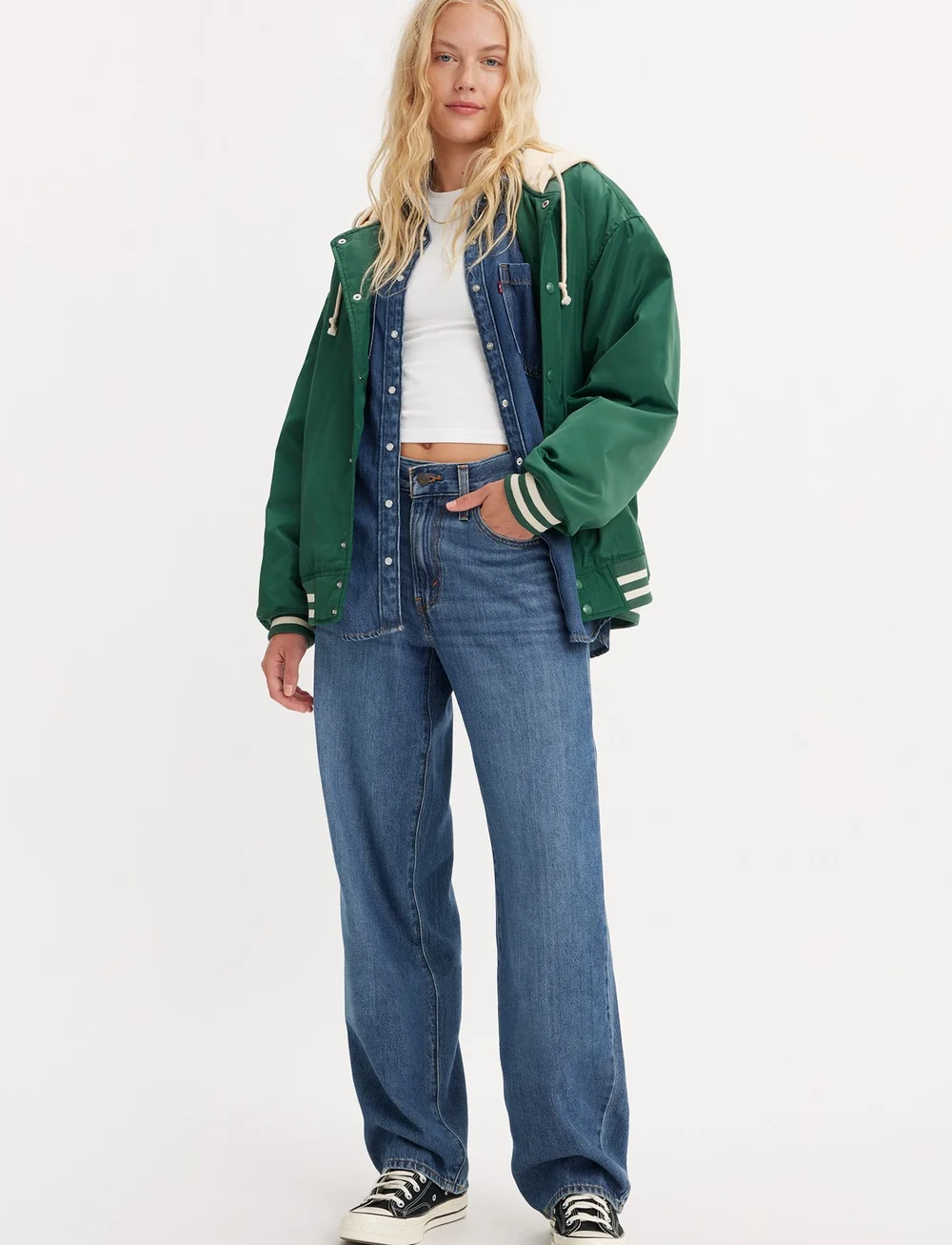 LEVI S Women Baggy Dad Blue Utopia Boyfriend jeans Boozt