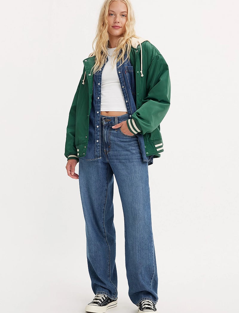 Levi's® - BAGGY DAD BLUE UTOPIA - boyfriend jeans - dark indigo - worn in - 0